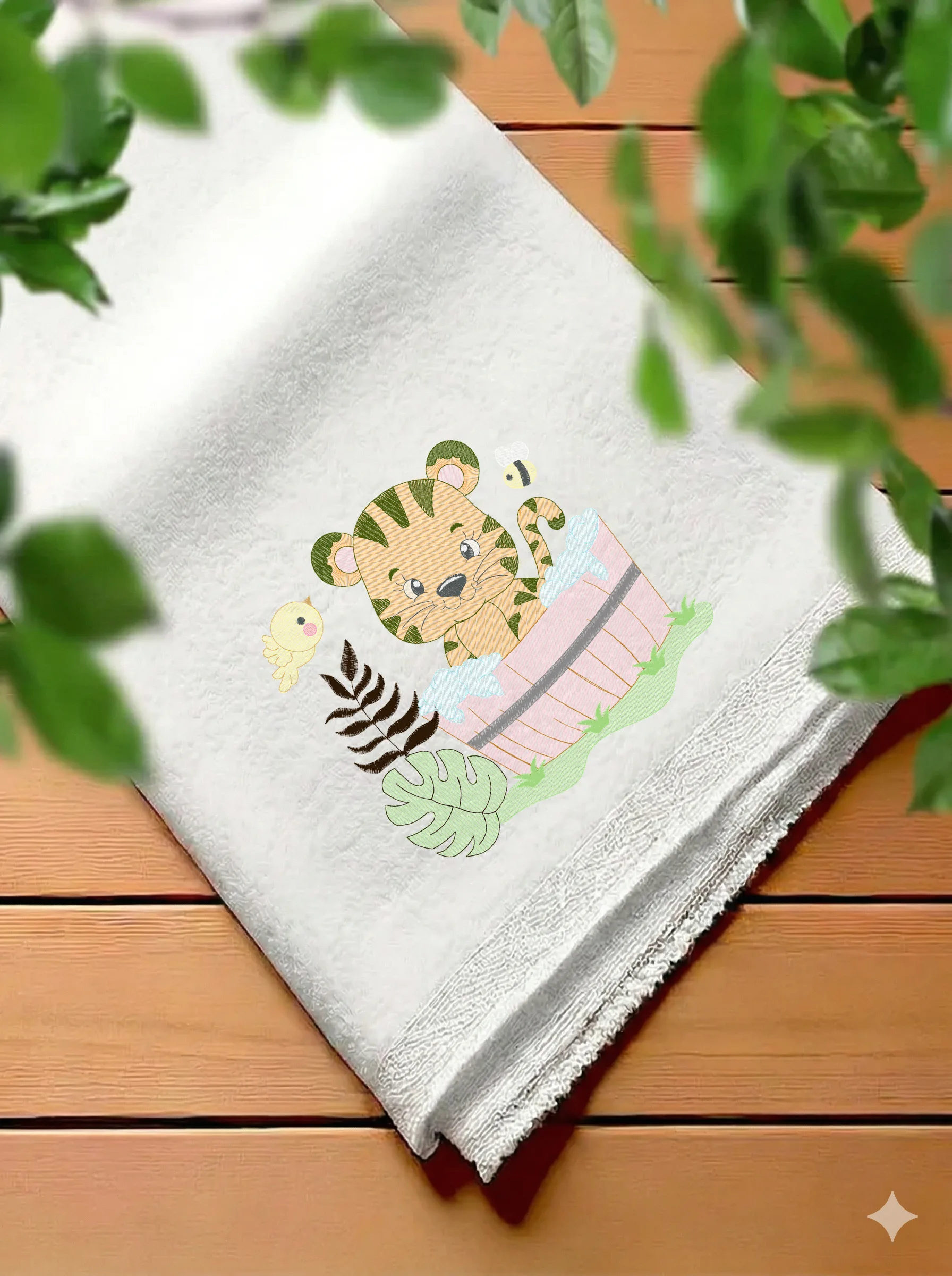 Тигренок в ванной (миниатюра 7)