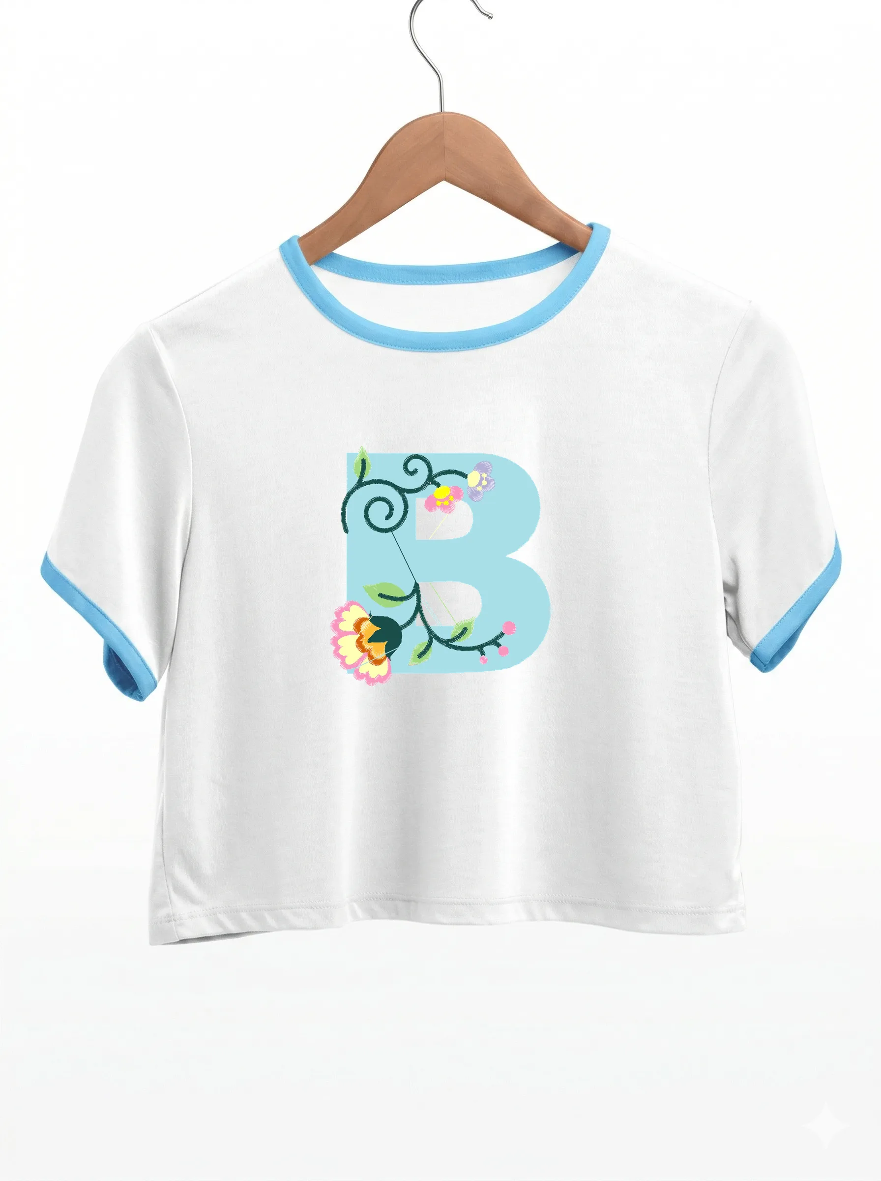 Цветочная монограмма B (миниатюра 9)