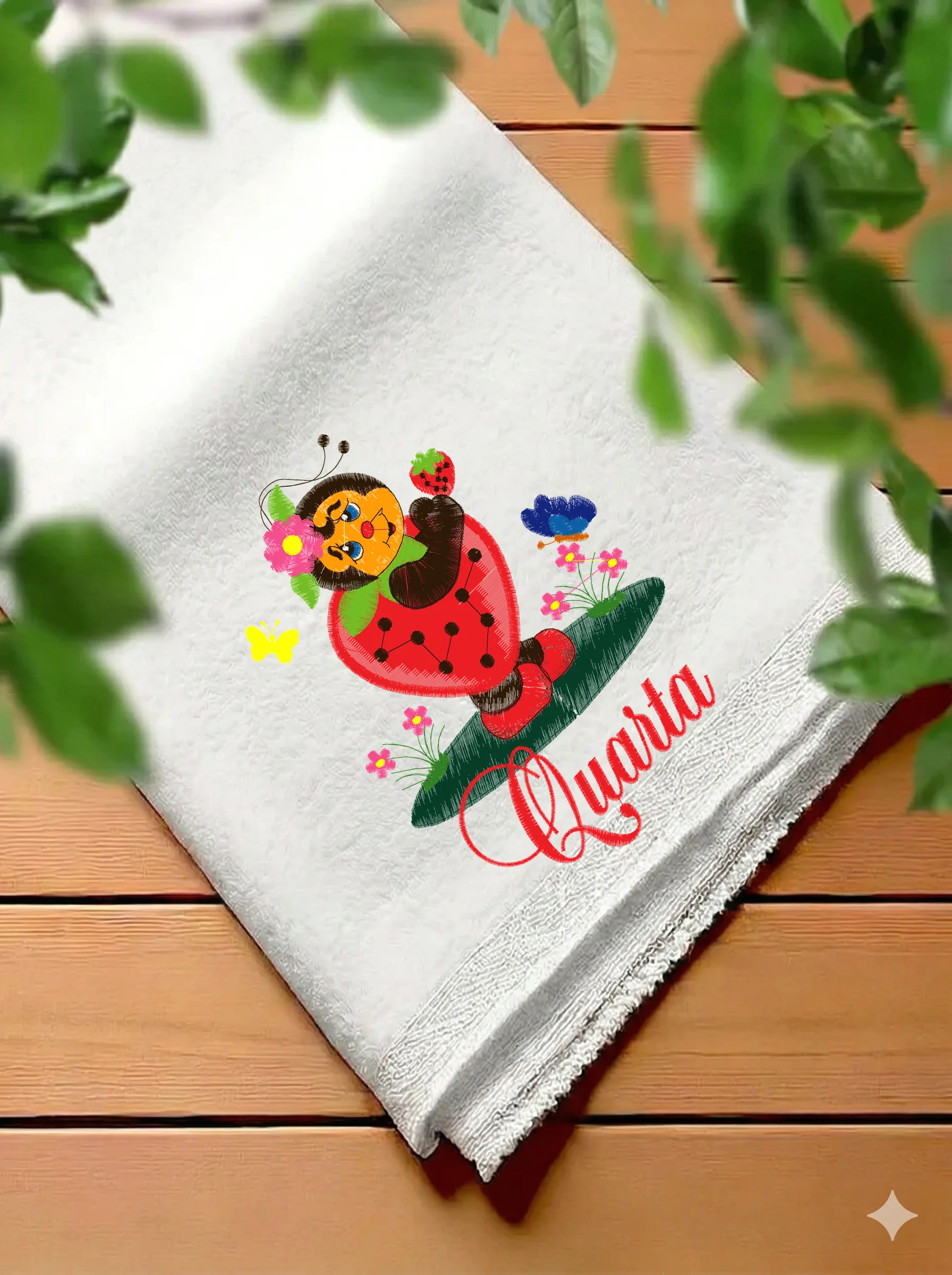 Милая клубничная гусеничка (миниатюра 7)