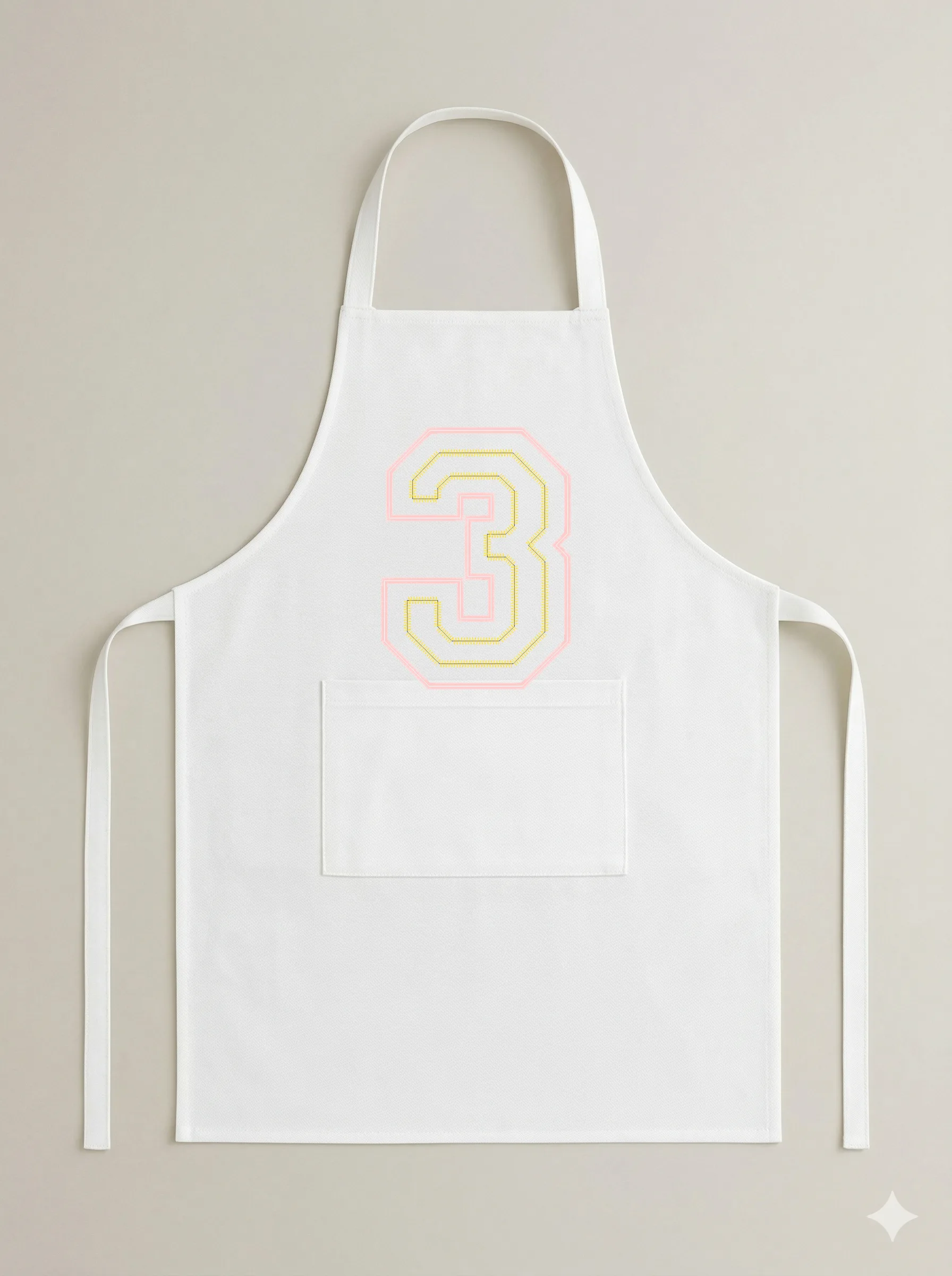 Спортивная цифра три (миниатюра 6)
