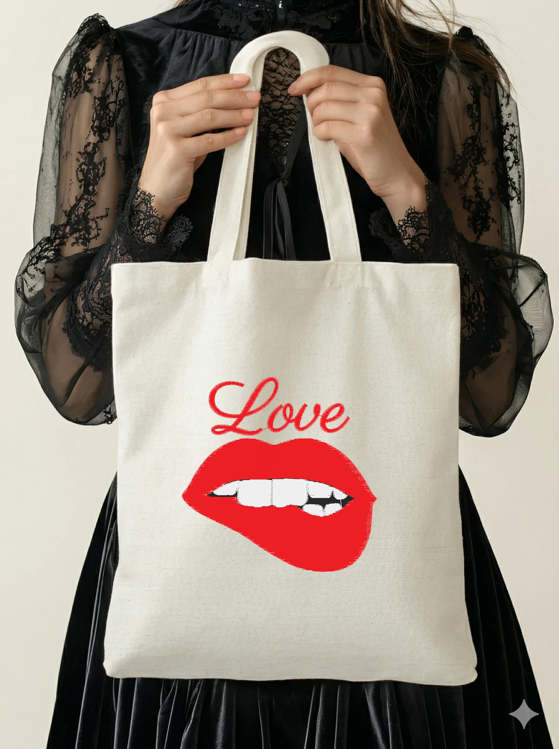 Красные губы Love (миниатюра 5)