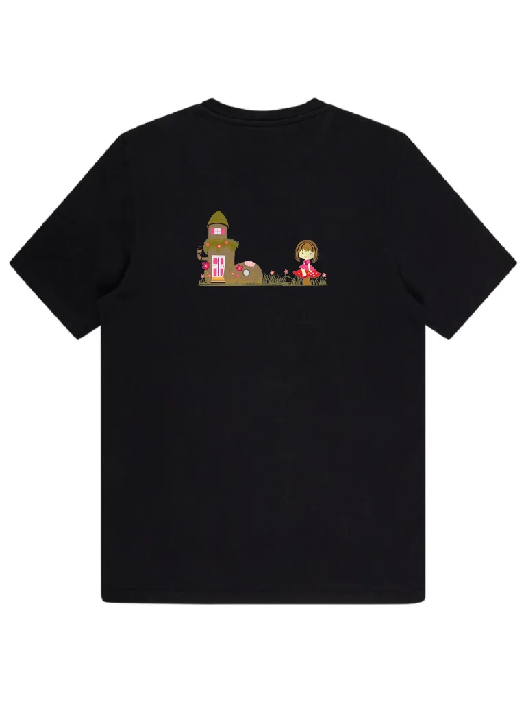 Девочка и сказочный домик (миниатюра 4)