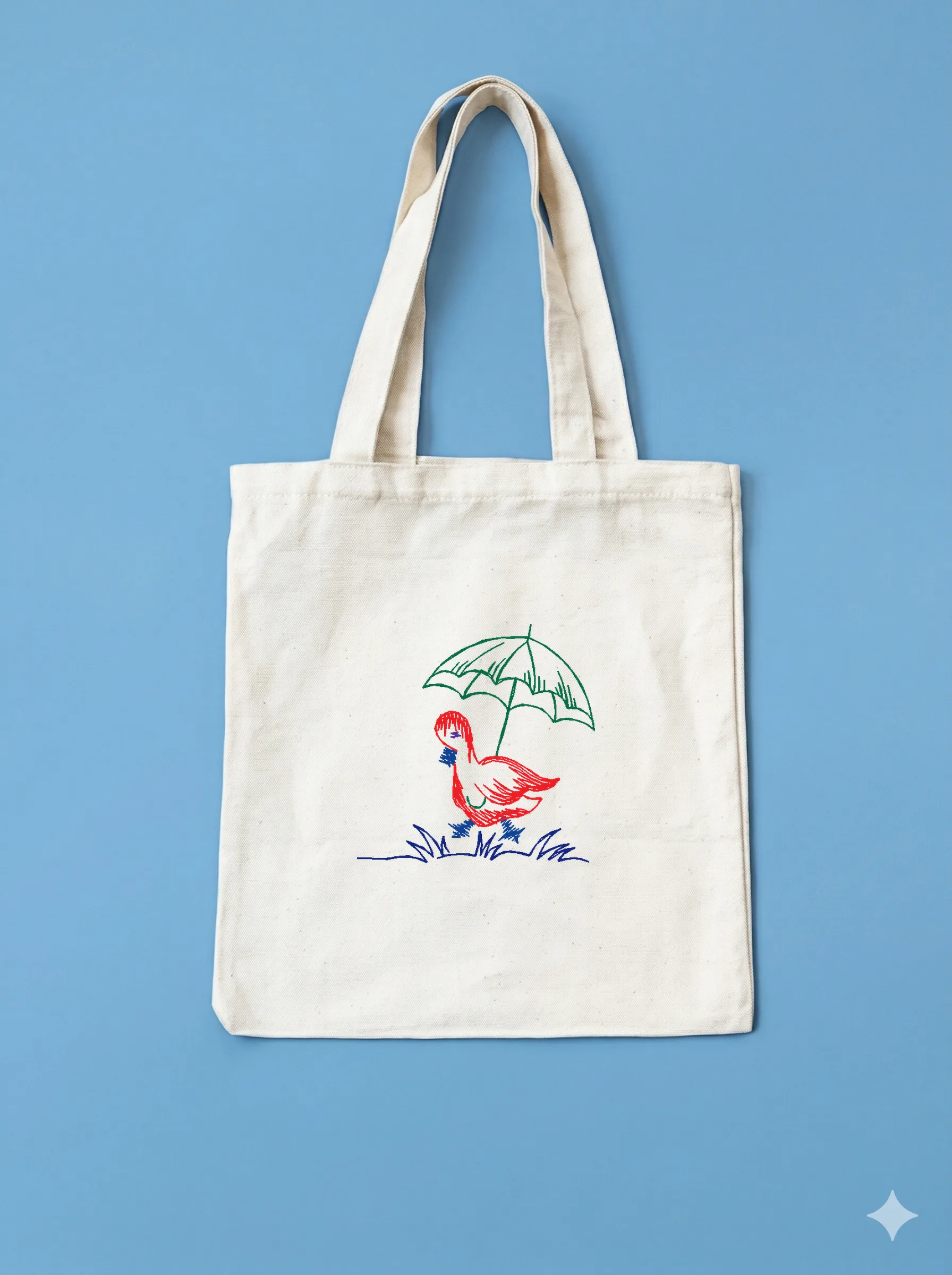 Уточка под зонтиком (миниатюра 10)