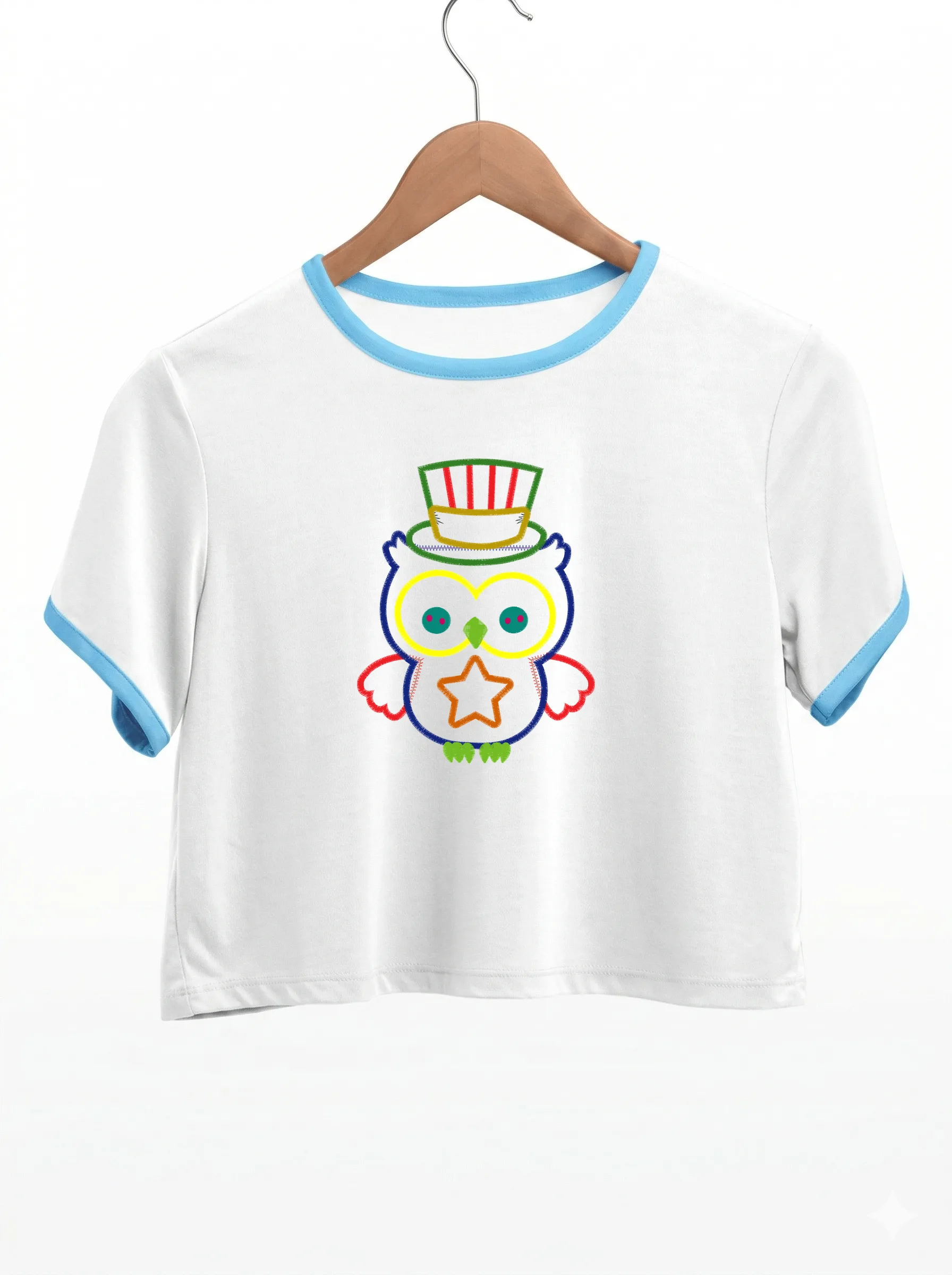 4Th Of July Owl 01 6X10 (миниатюра 9)
