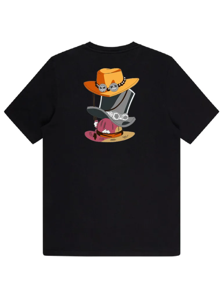(Aed 494) Luffy Ace Sabo Hats (5 8 In) (миниатюра 4)