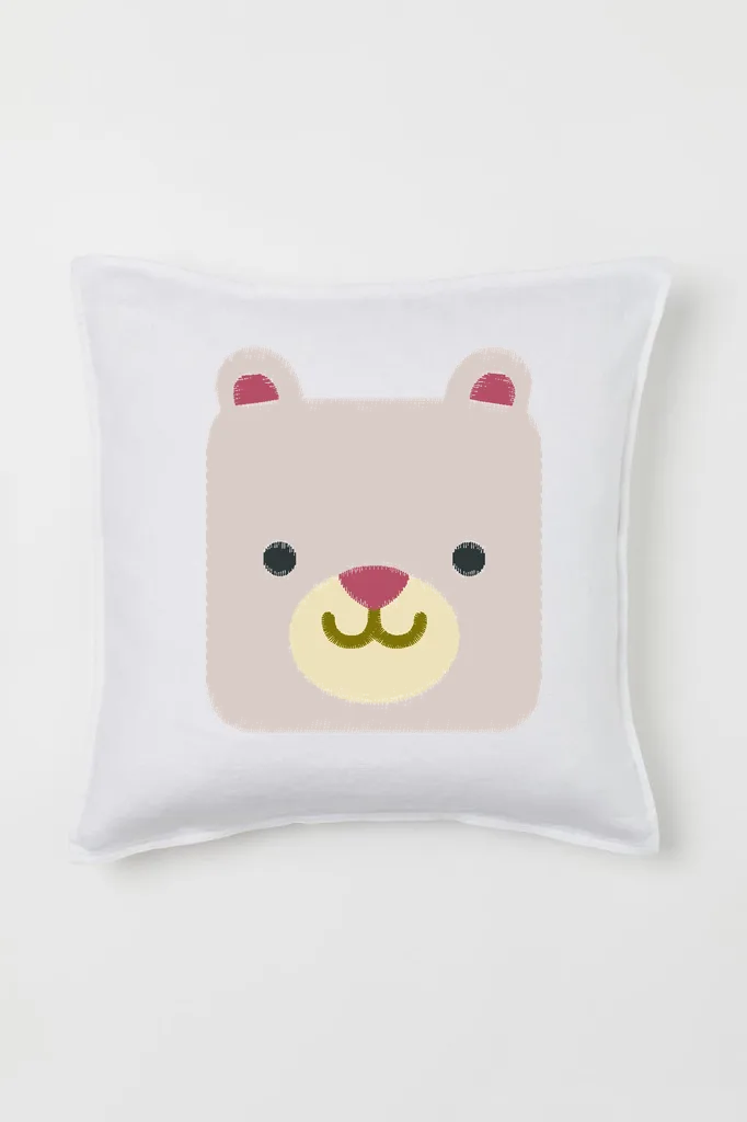 04 Square Bear Stitched 3 Inch (миниатюра 2)