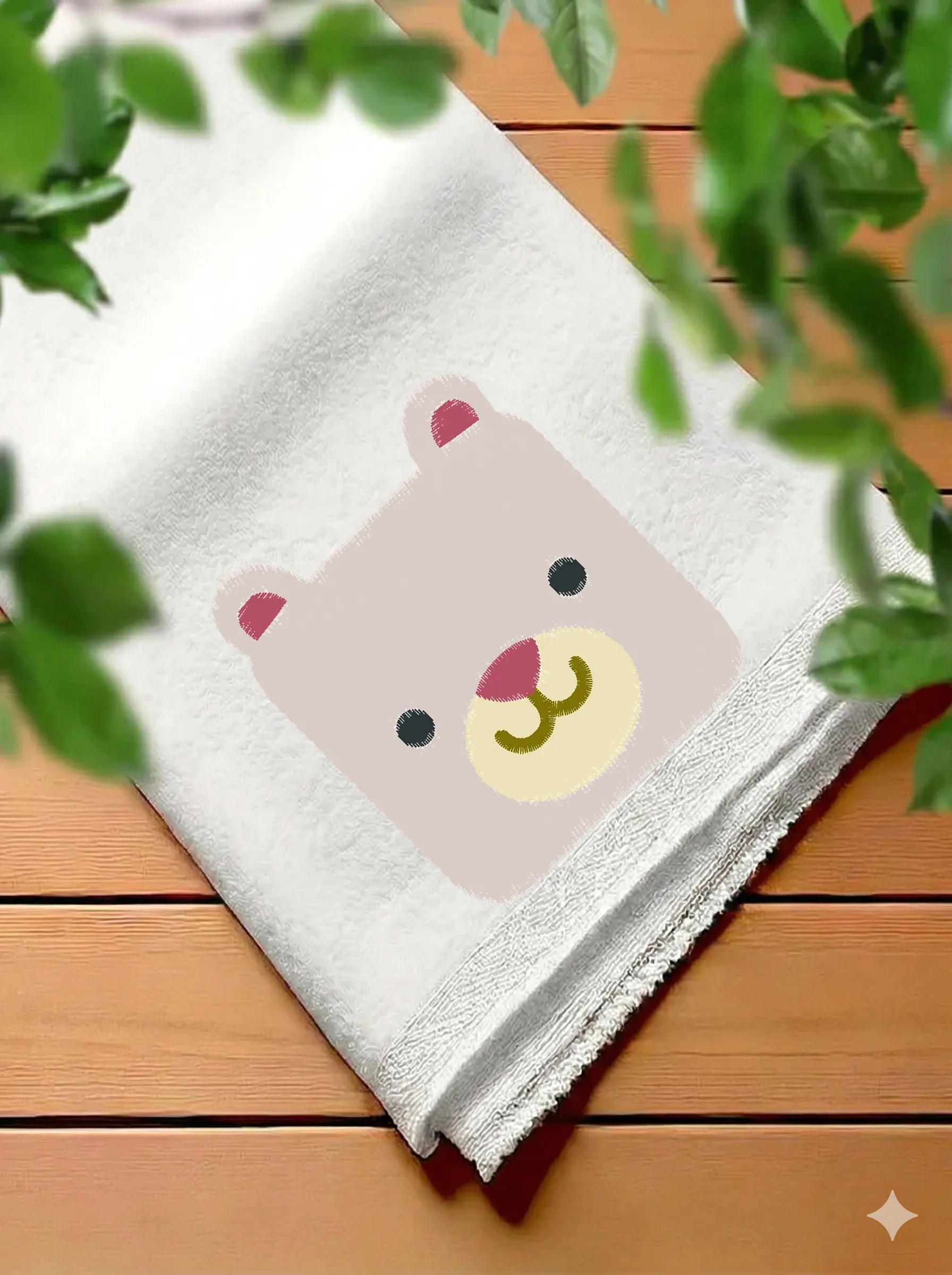 04 Square Bear Stitched 3 Inch (миниатюра 7)