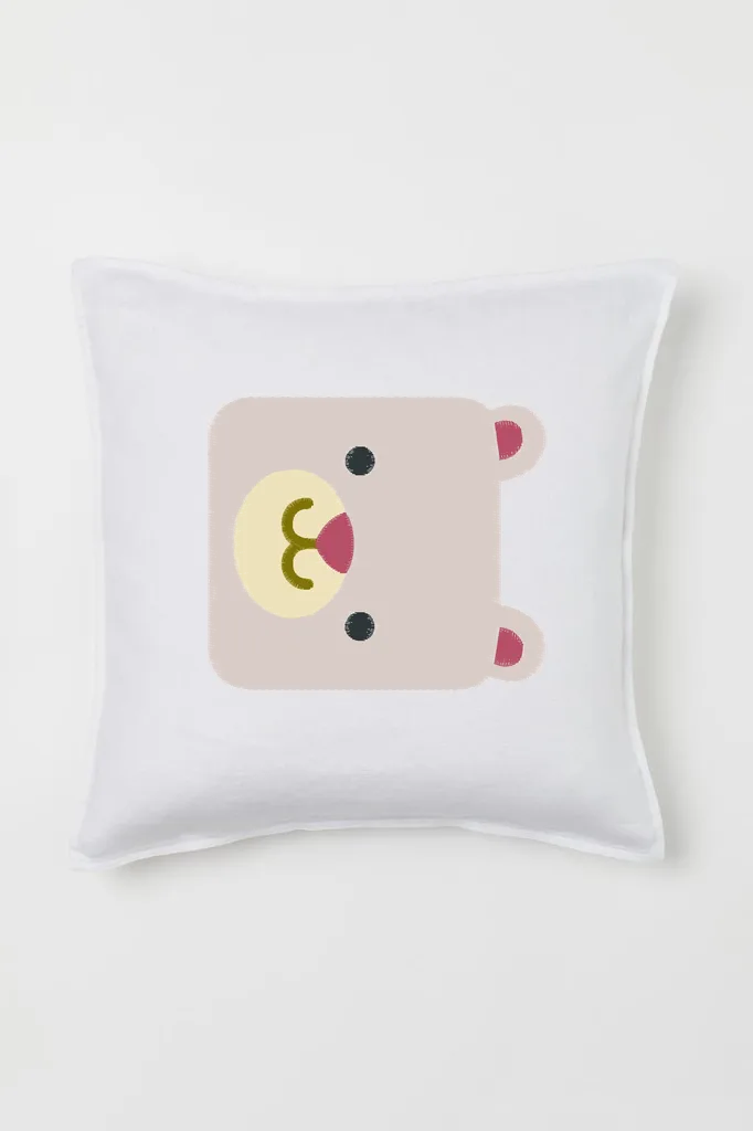 04 Square Bear Stitched 4 Inch (миниатюра 2)