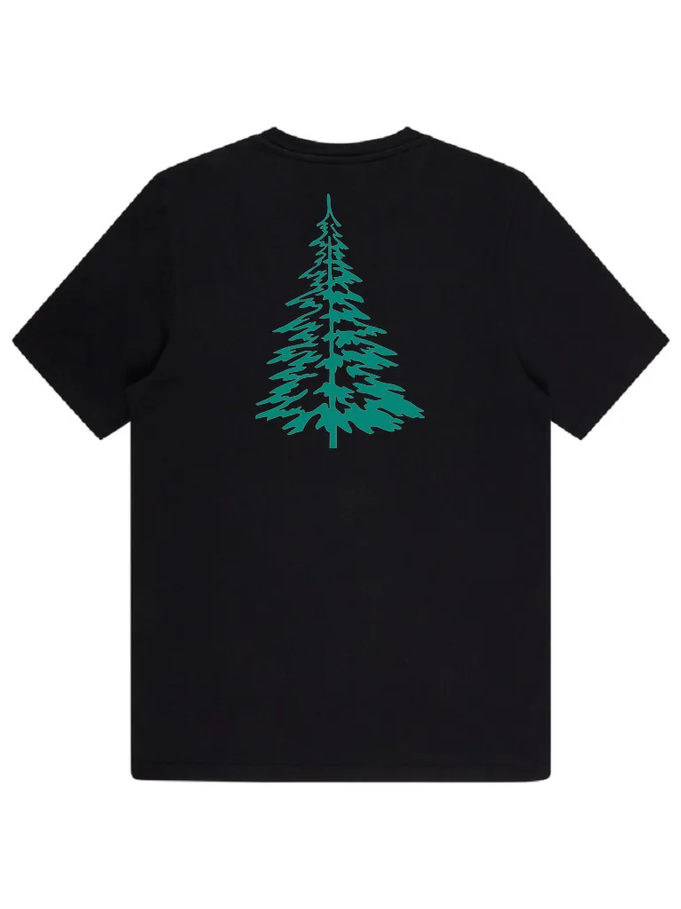 Силуэт лесной ели (миниатюра 4)