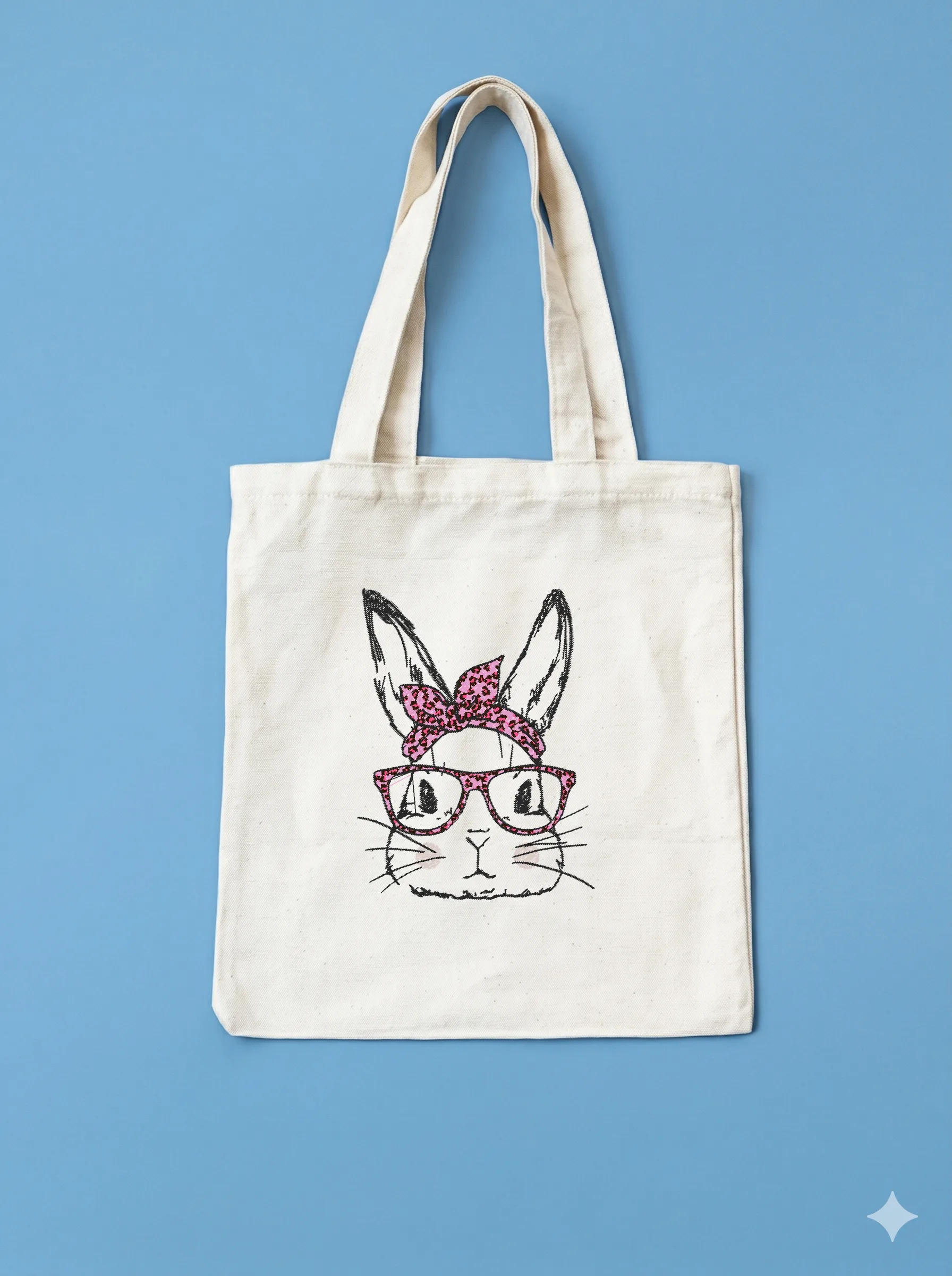 Стильный кролик в очках (миниатюра 10)