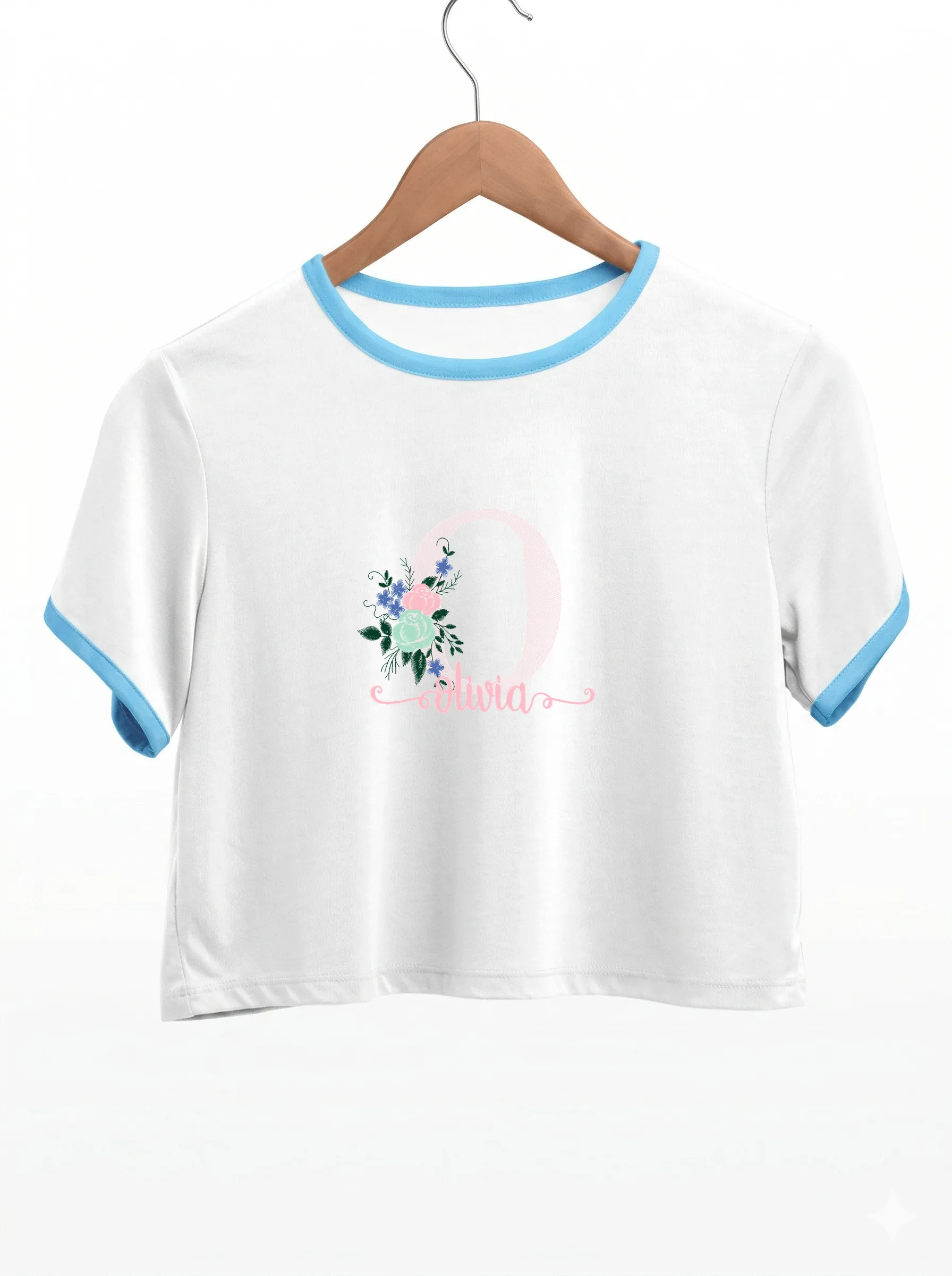 Цветочная монограмма Olivia (миниатюра 9)