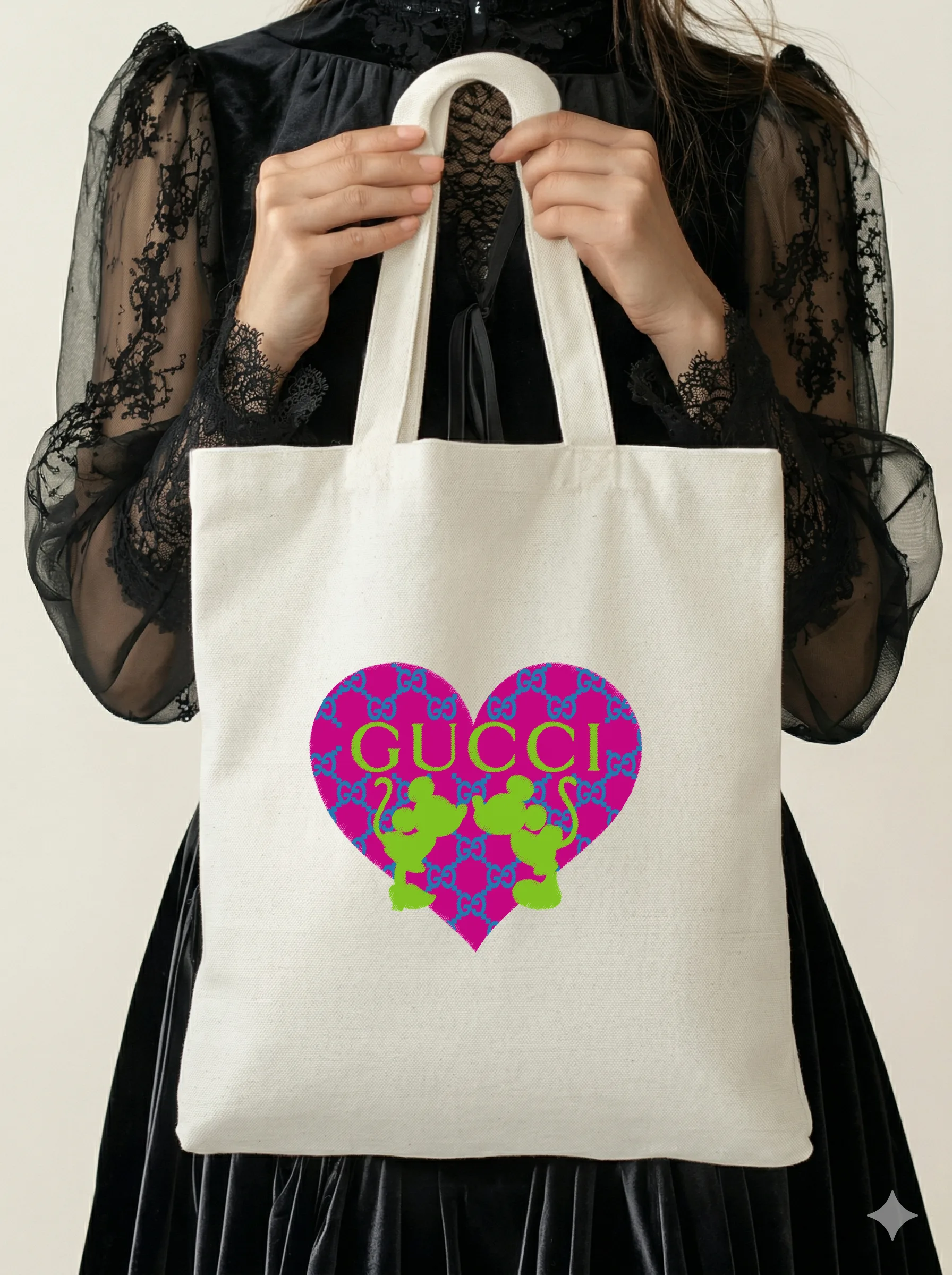 Сердце Gucci с Микки (миниатюра 5)