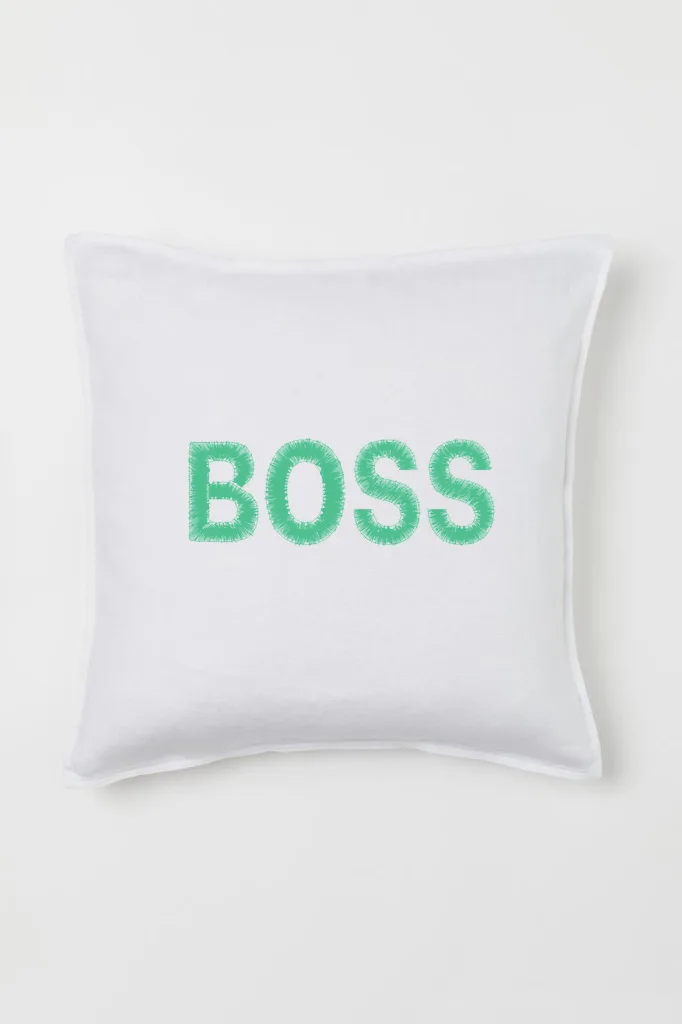 Стильная надпись BOSS (миниатюра 2)