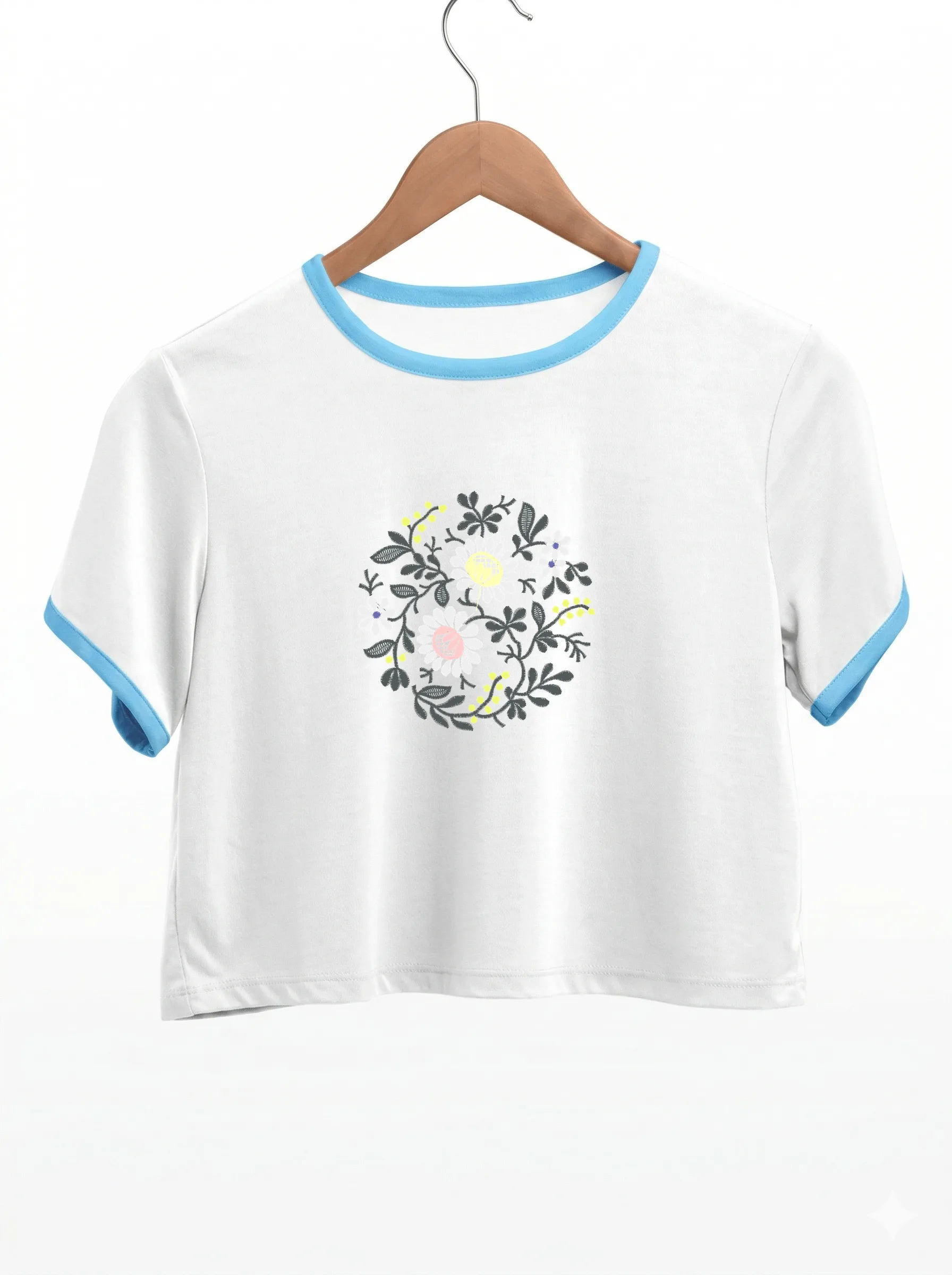 Нежный полевой венок (миниатюра 9)