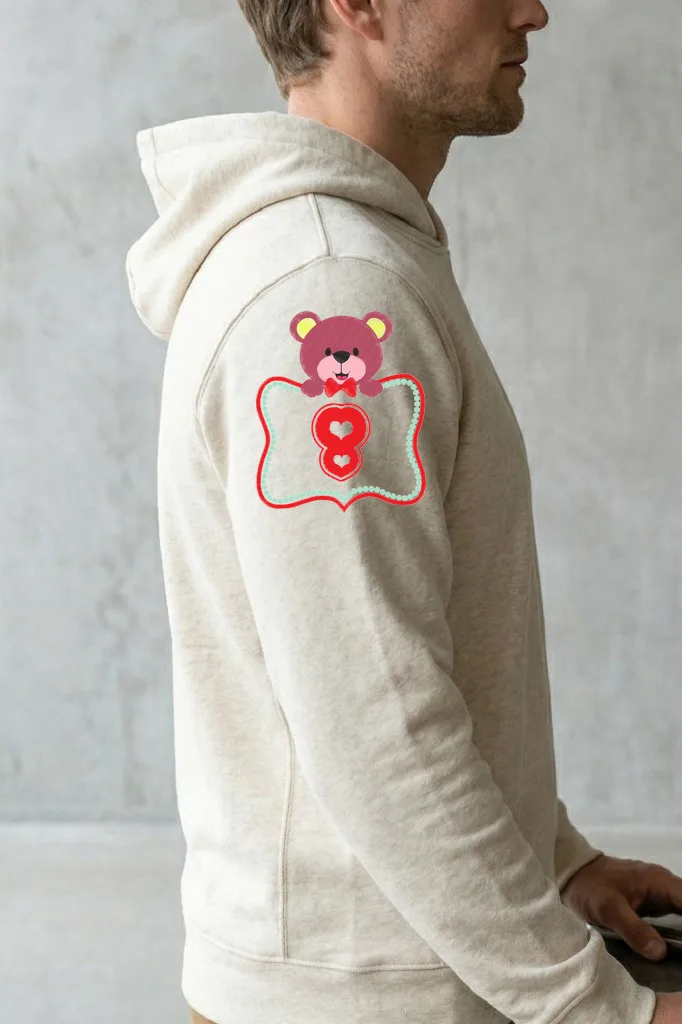 Праздничный мишка 8 (миниатюра 3)