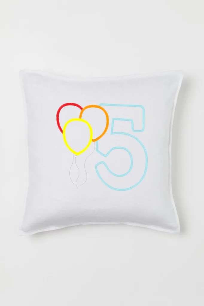 Праздничная цифра пять (миниатюра 2)