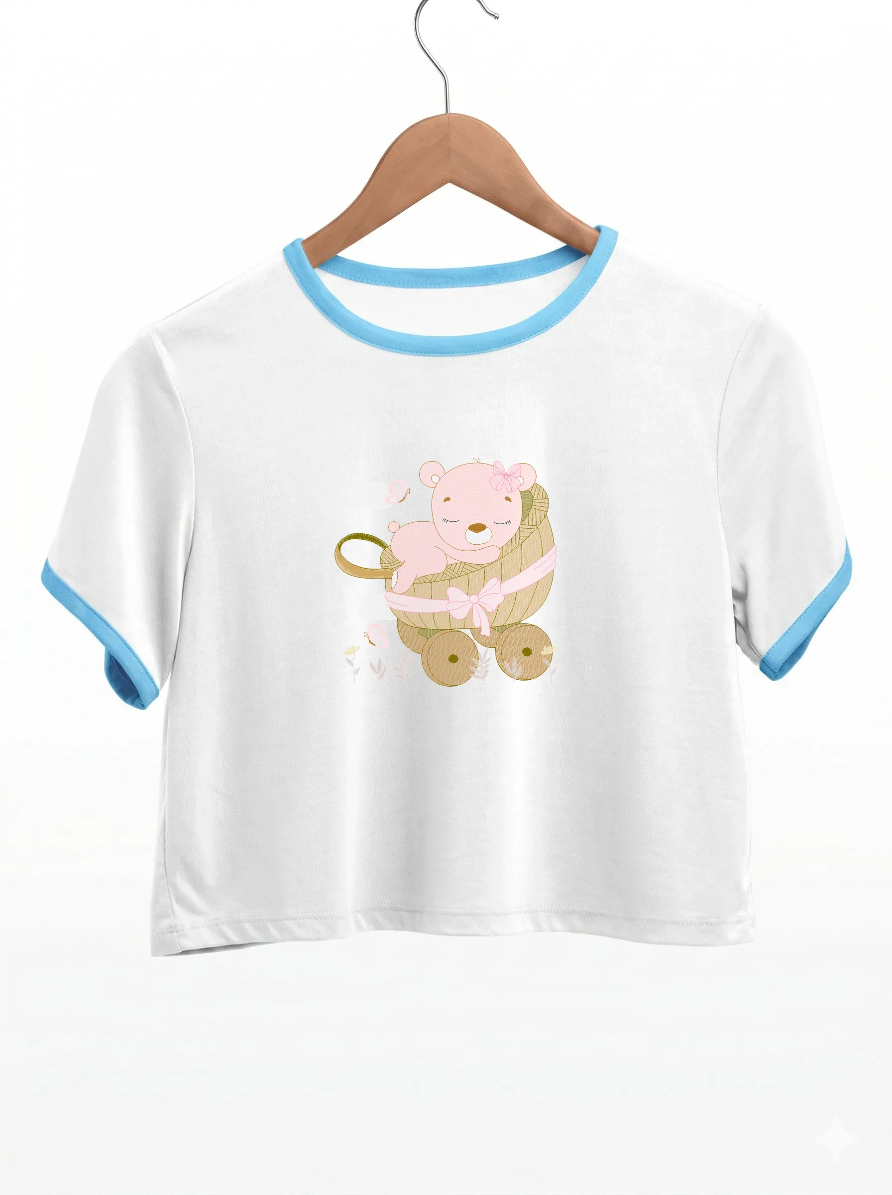 Мишка в коляске (миниатюра 9)