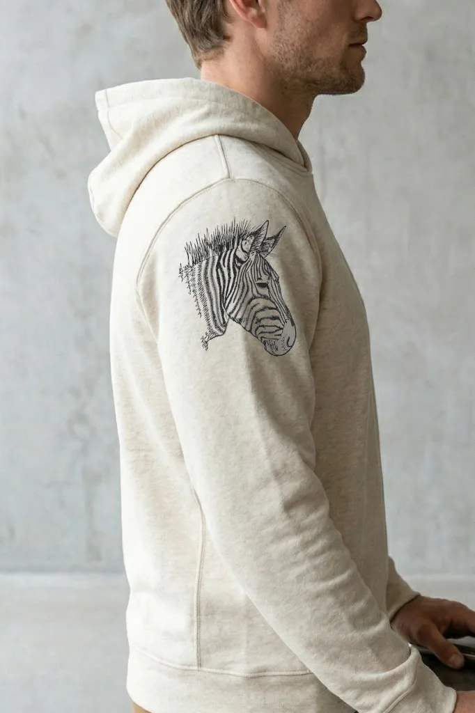 Портрет дикой зебры (миниатюра 3)