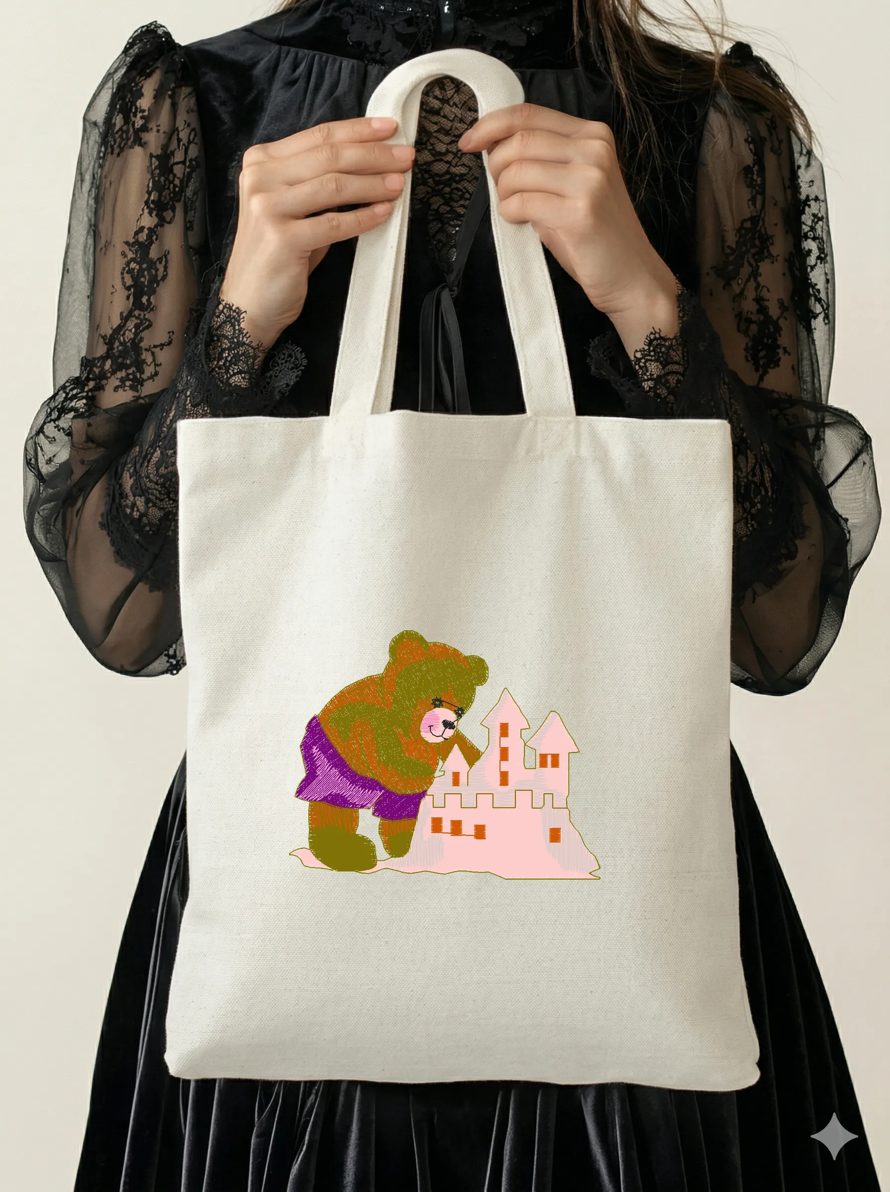 Медвежонок строит замок (миниатюра 5)