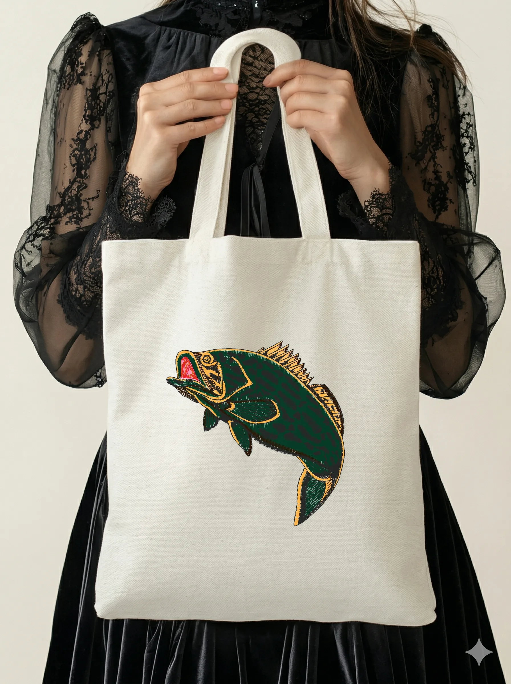 Хищный зеленый окунь (миниатюра 5)