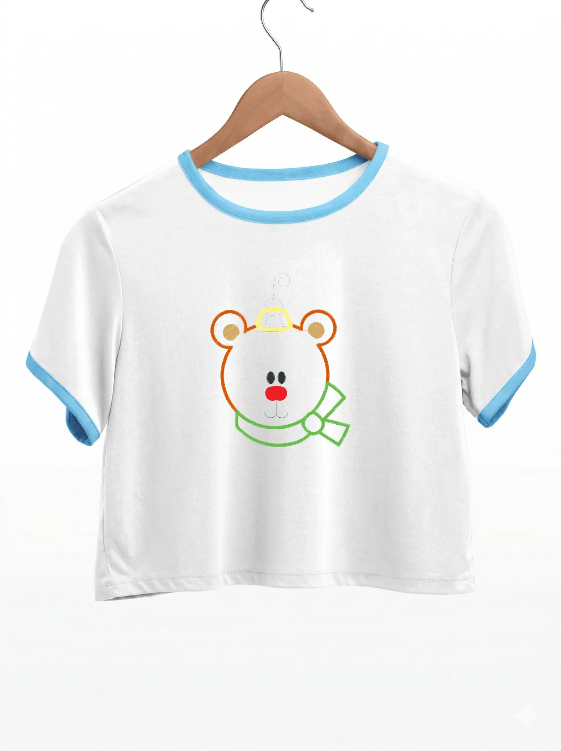 Мишка елочная игрушка (миниатюра 9)