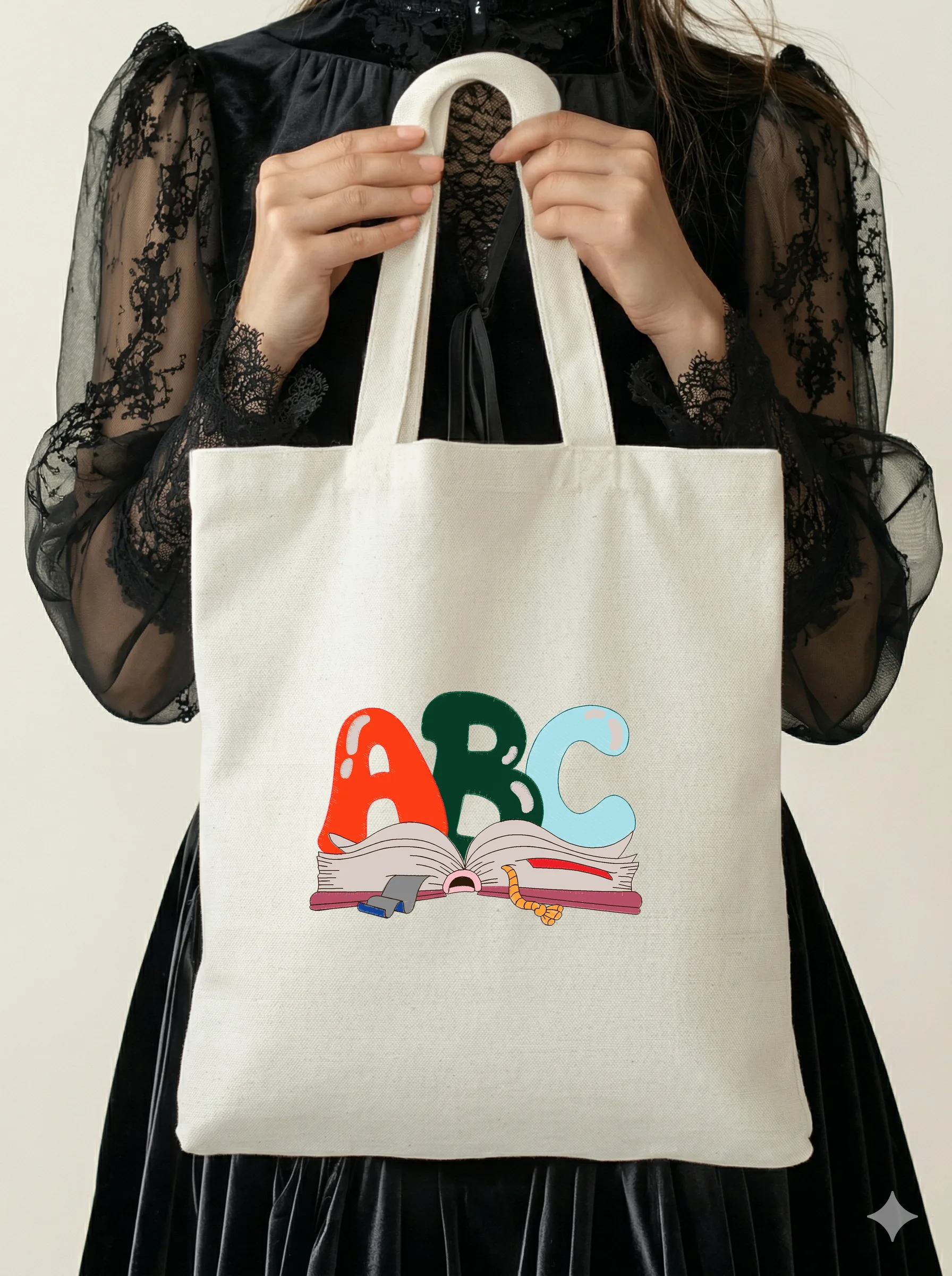 Алфавит ABC с книгой (миниатюра 5)