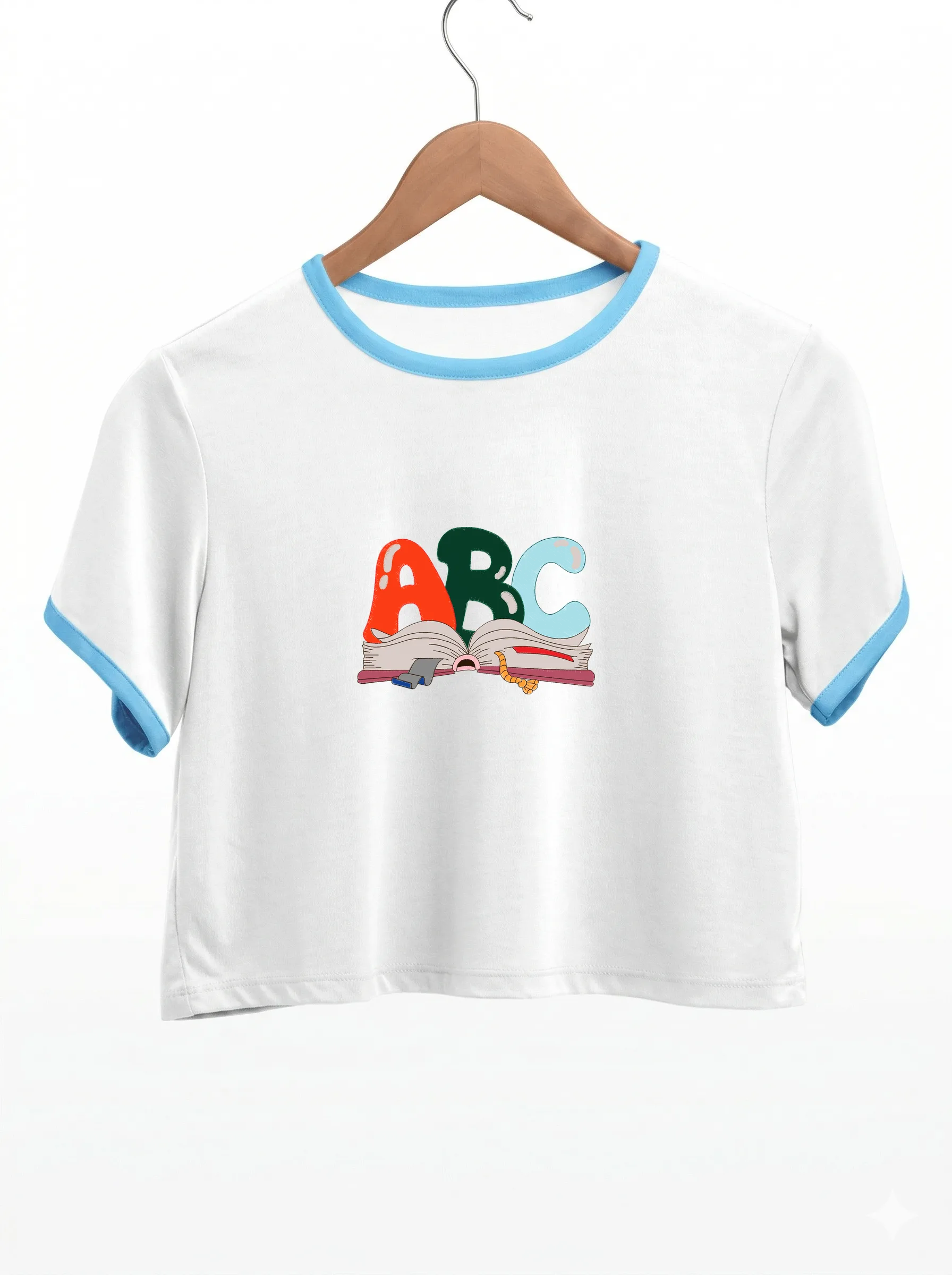 Алфавит ABC с книгой (миниатюра 9)