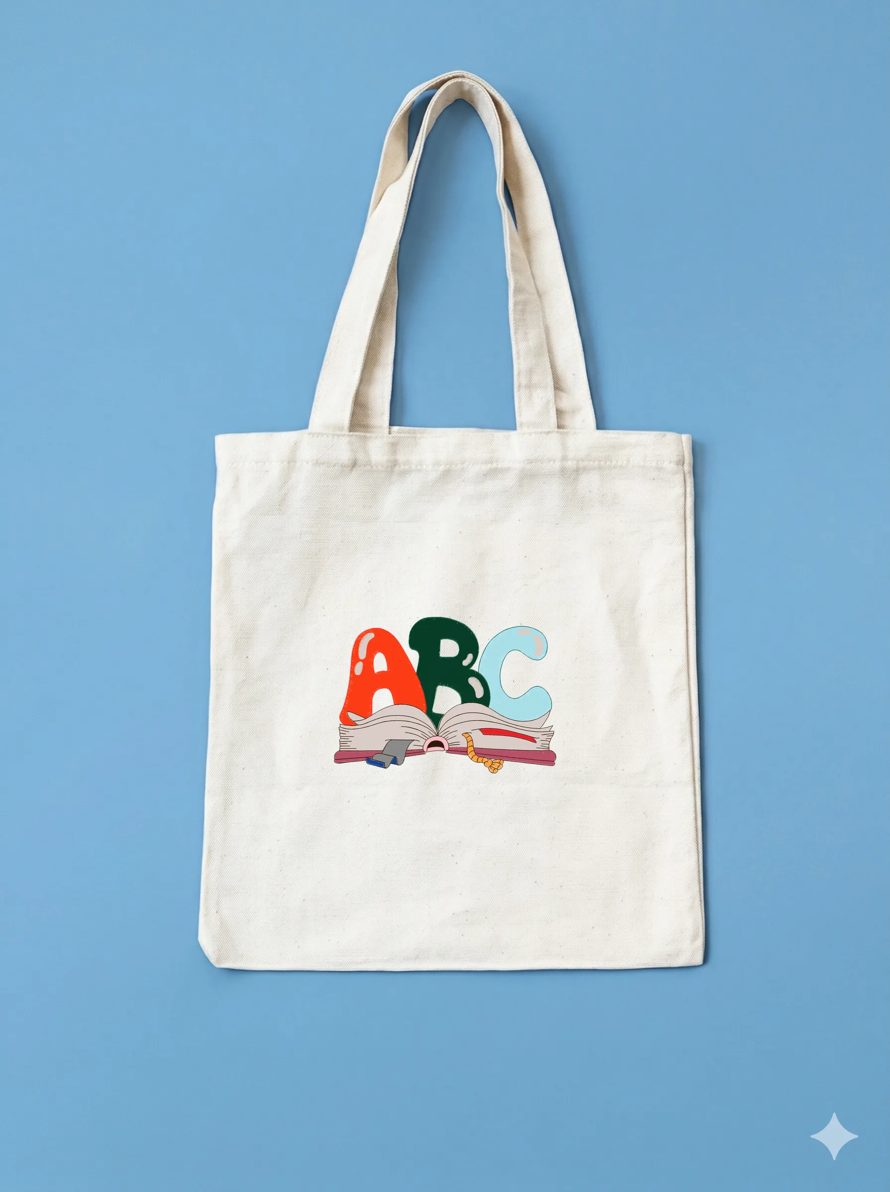 Алфавит ABC с книгой (миниатюра 10)