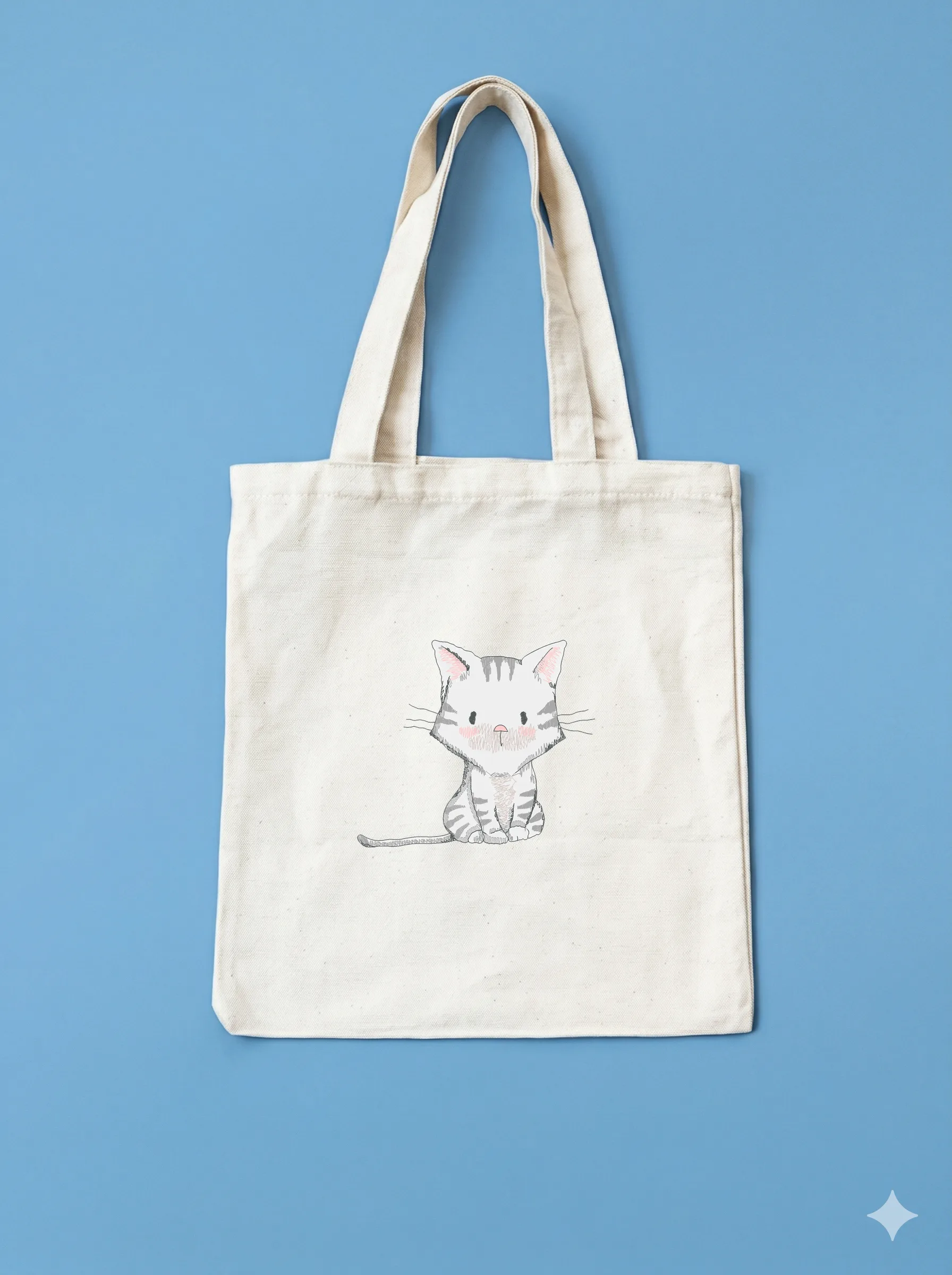 Милый полосатый котёнок (миниатюра 10)