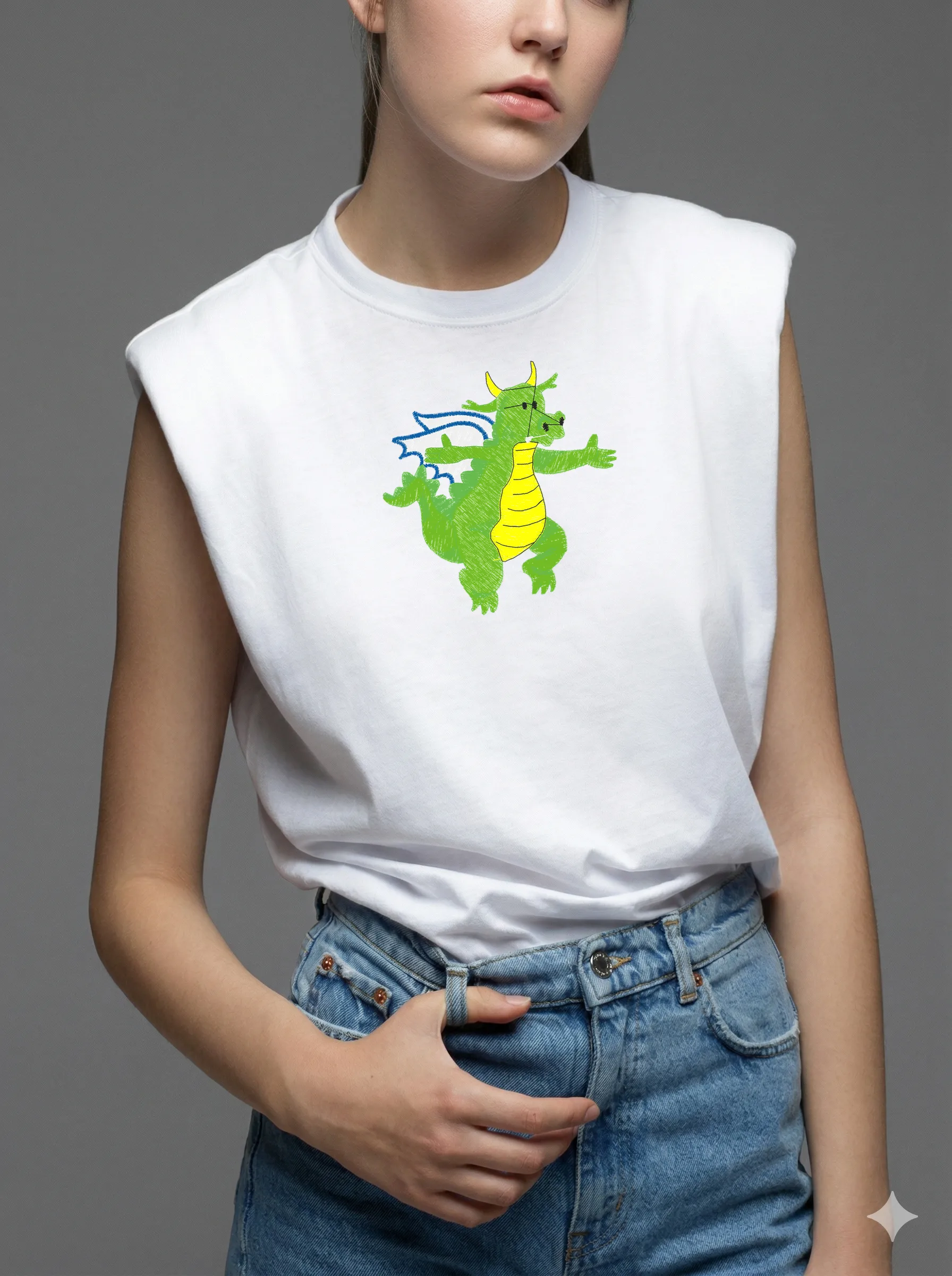 Крутой зеленый дракон (миниатюра 8)