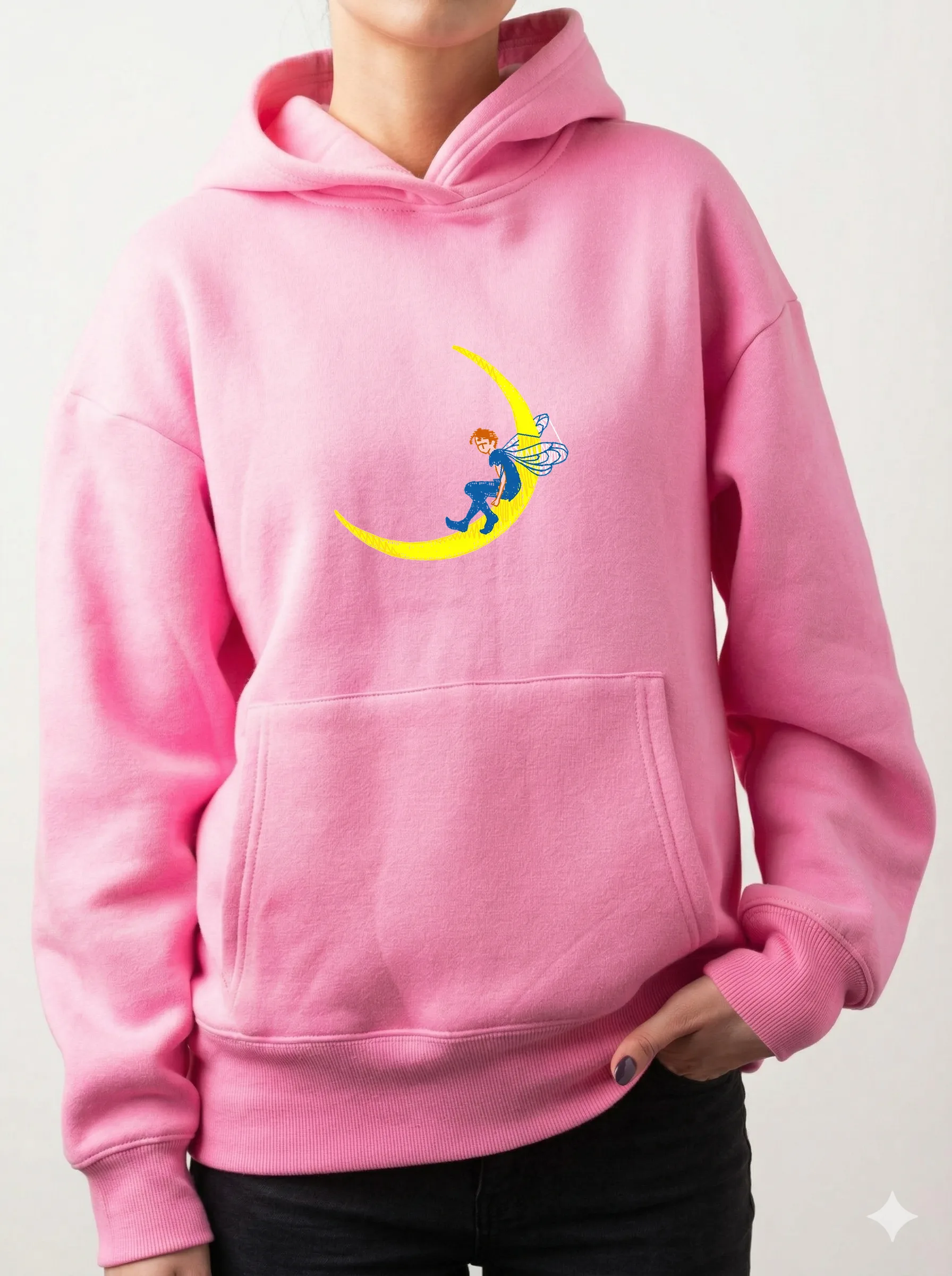Сказочный эльф на луне (миниатюра 12)