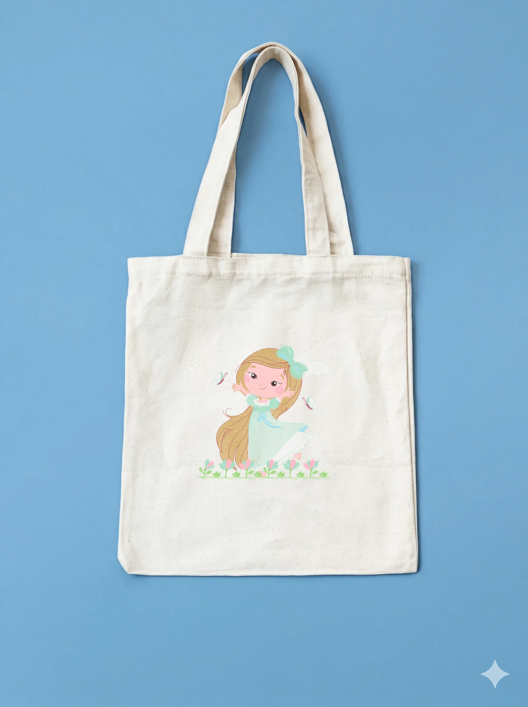 Маленькая принцесса в цветах (миниатюра 10)