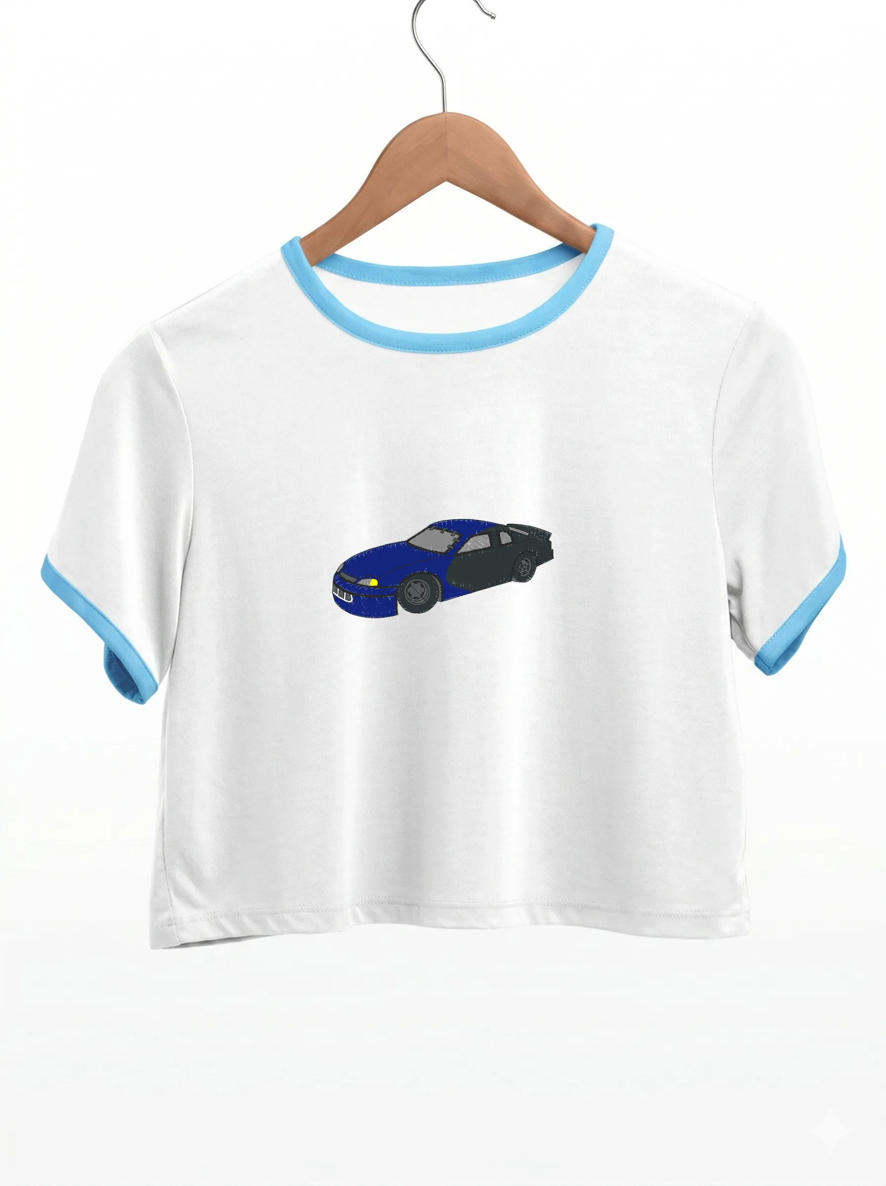 Синий гоночный автомобиль (миниатюра 9)