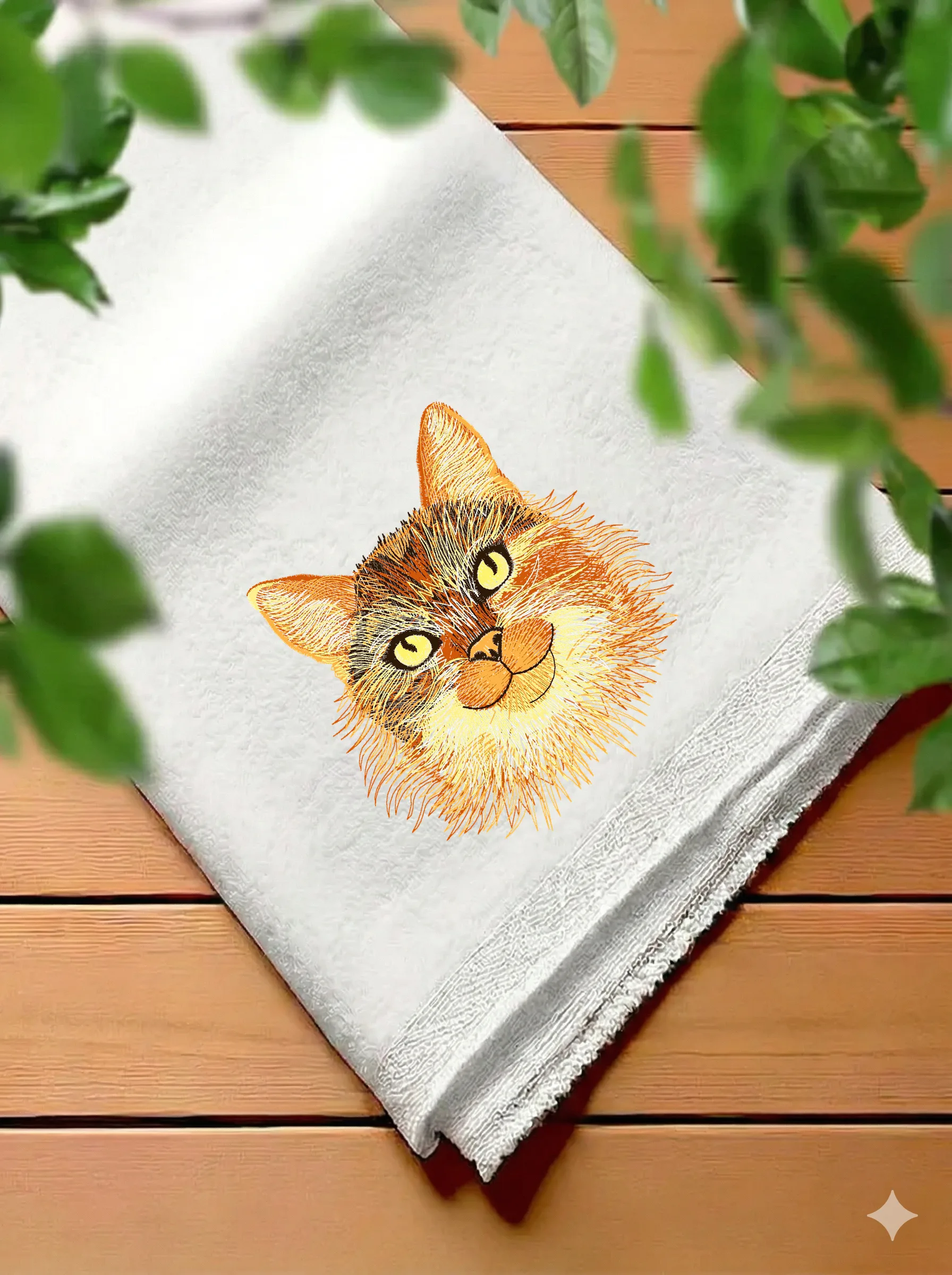 Пушистый рыжий кот (миниатюра 7)