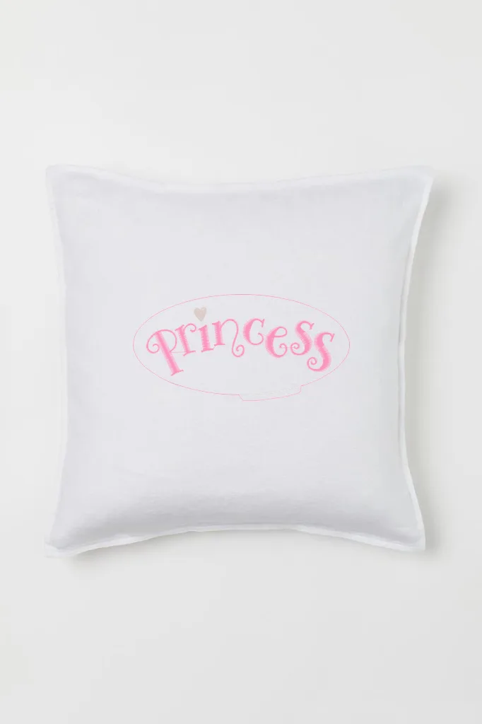 Надпись Princess в овале (миниатюра 2)