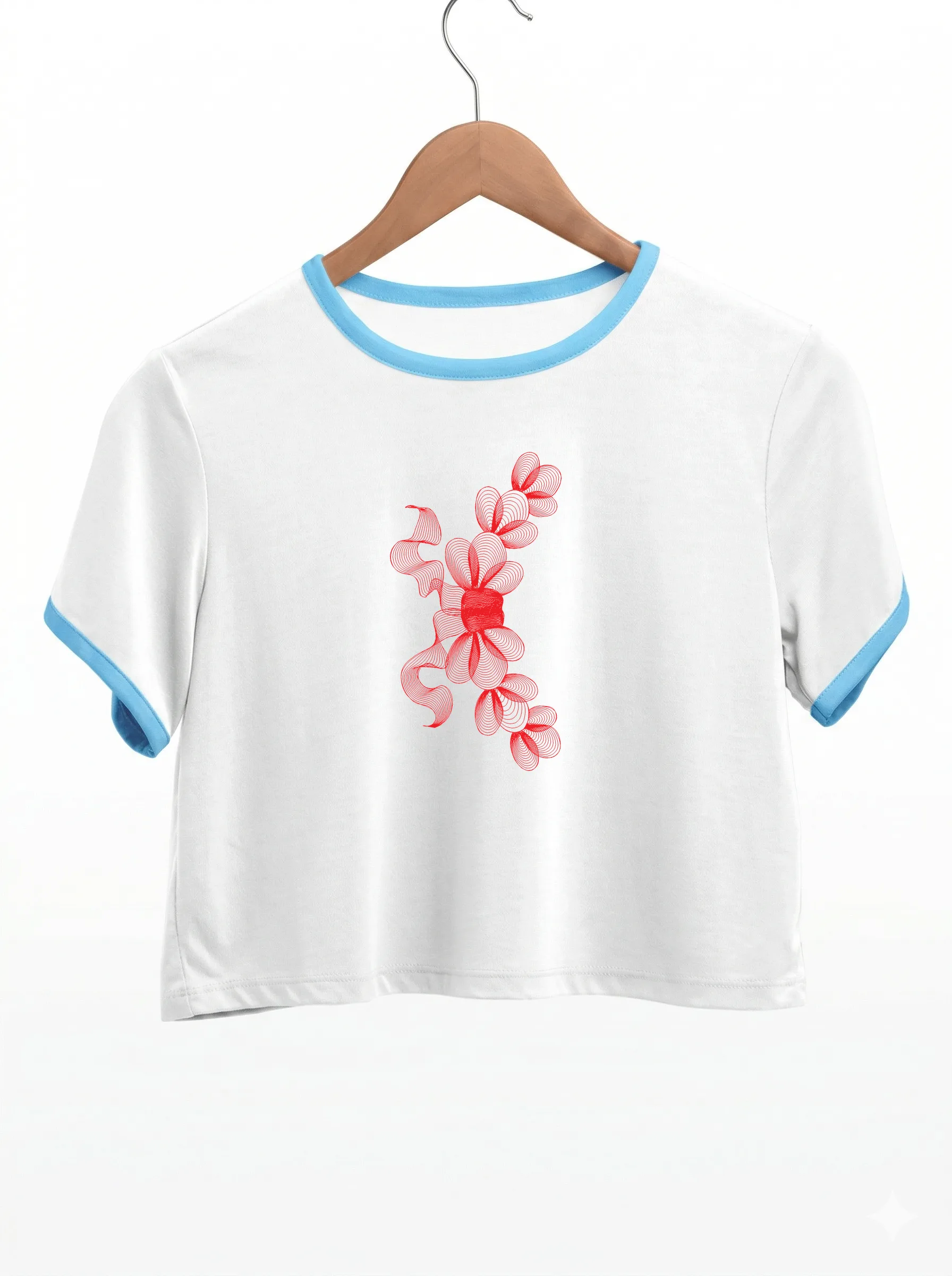 Ажурный красный бант (миниатюра 9)