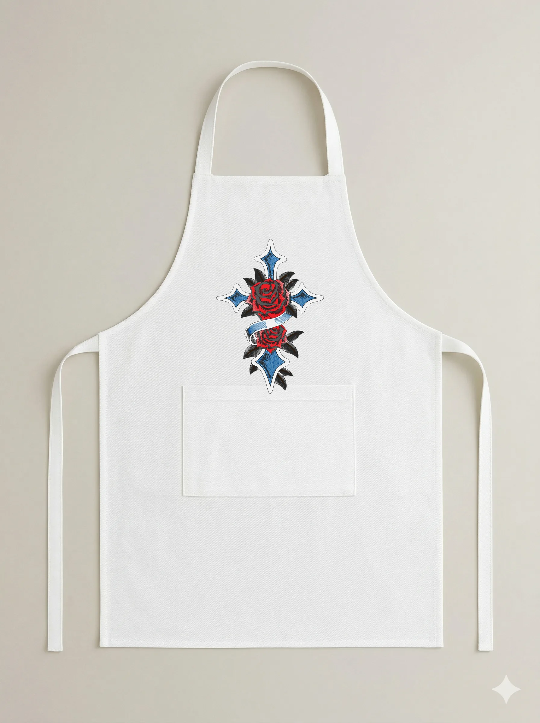 Крест с красными розами (миниатюра 6)