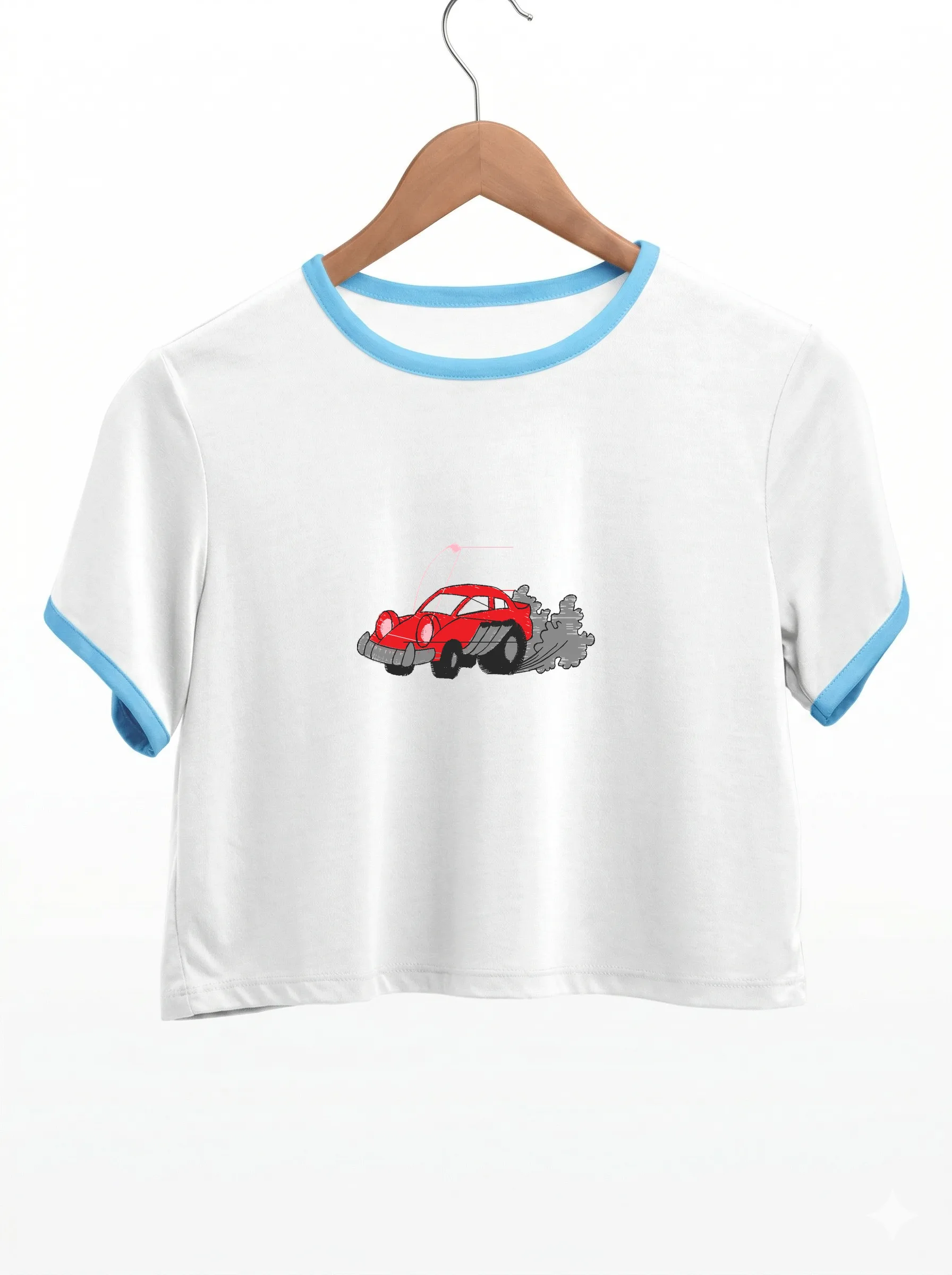 Красный гоночный автомобиль (миниатюра 9)