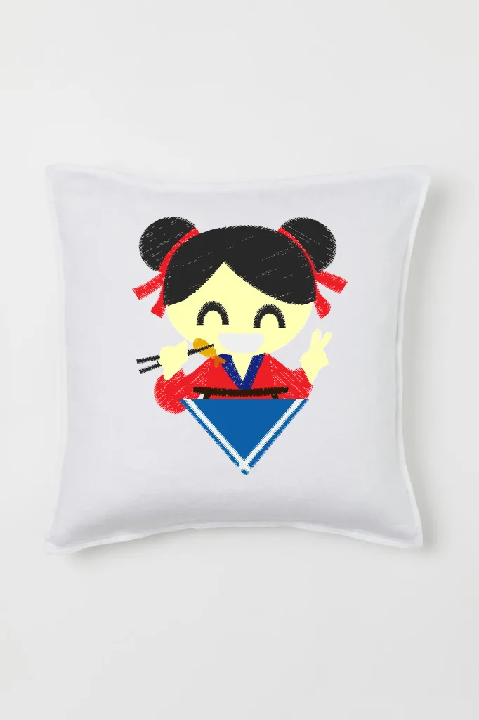 Азиатская девочка в кимоно (миниатюра 2)