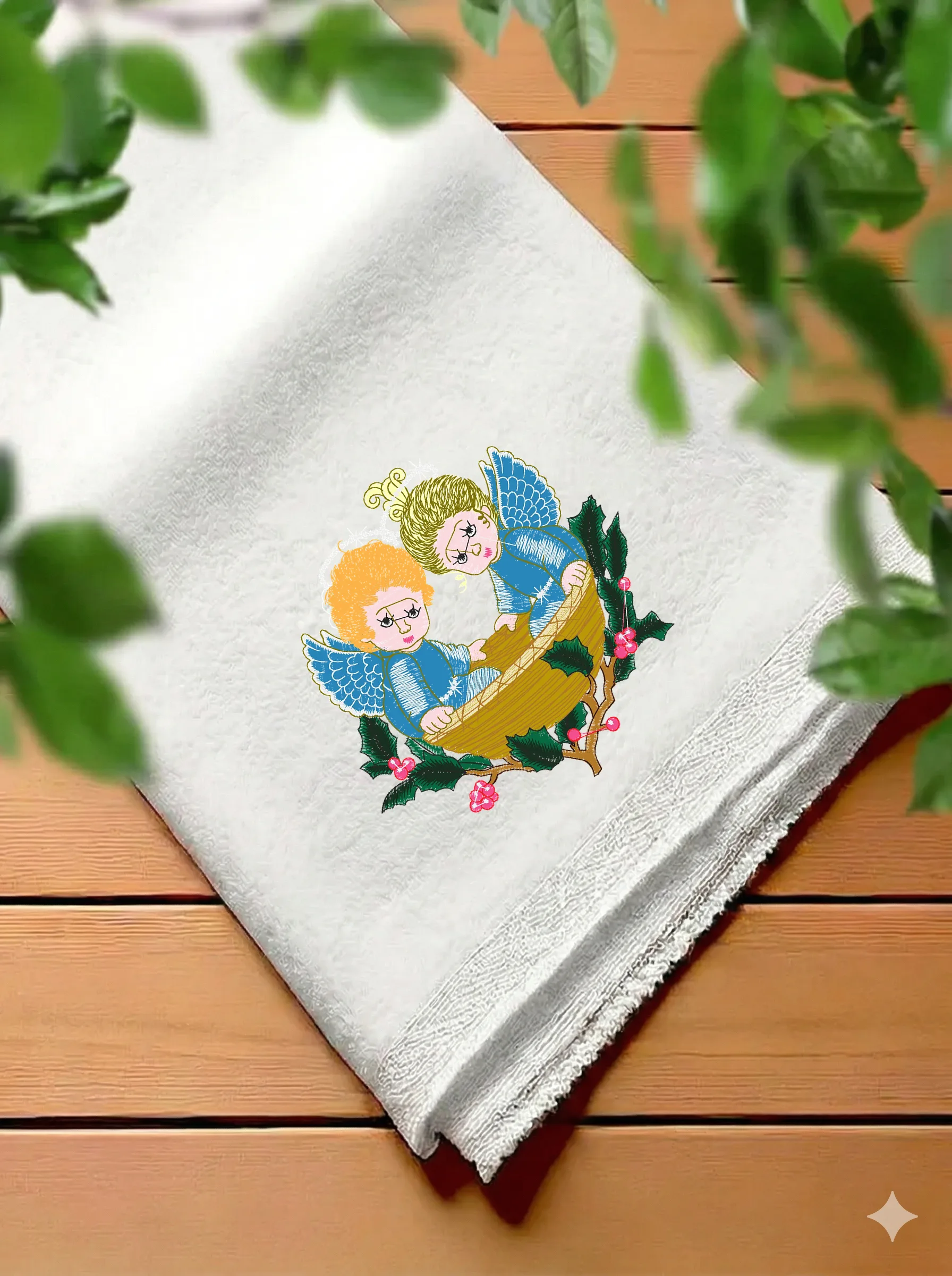 Рождественские ангелочки (миниатюра 7)