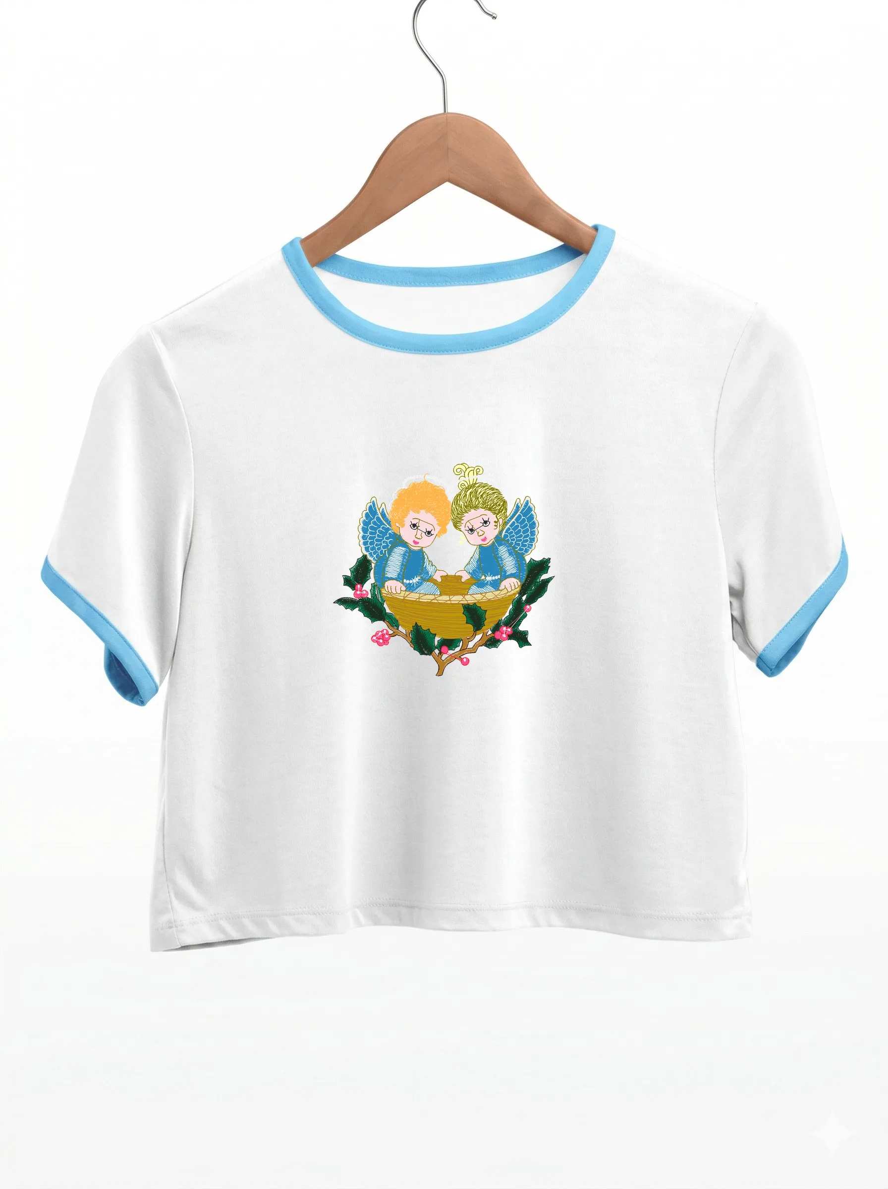 Рождественские ангелочки (миниатюра 9)