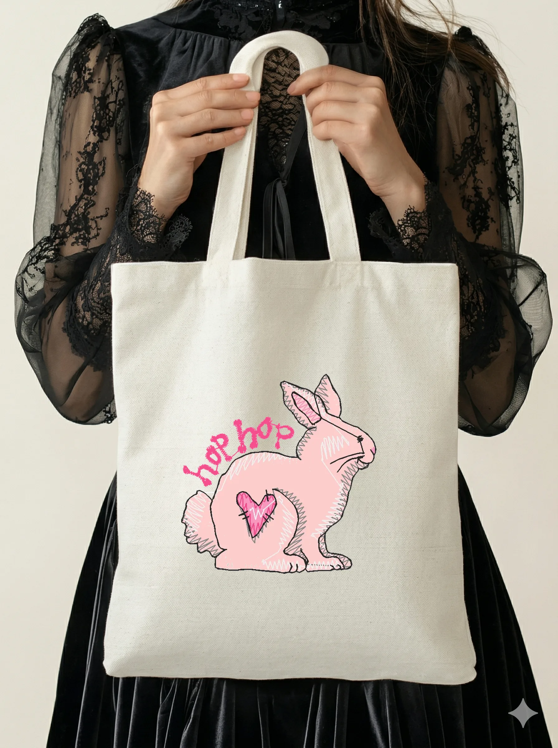 Розовый зайчик Hop Hop (миниатюра 5)