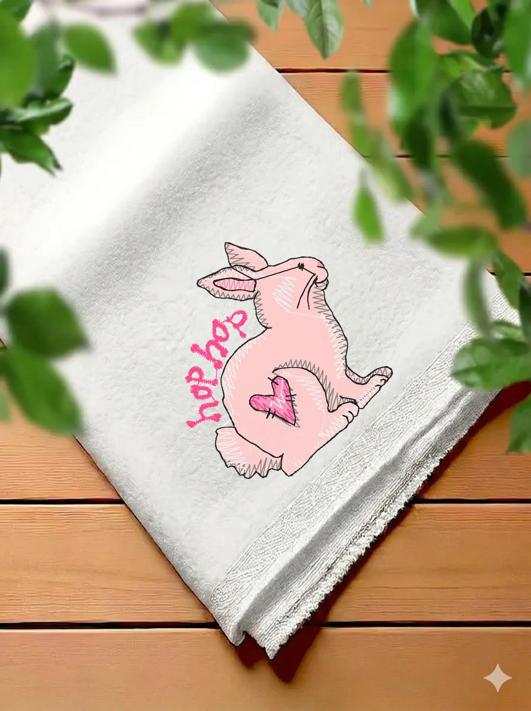 Розовый зайчик Hop Hop (миниатюра 7)