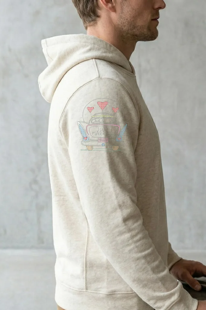Свадебный автомобиль молодоженов (миниатюра 3)