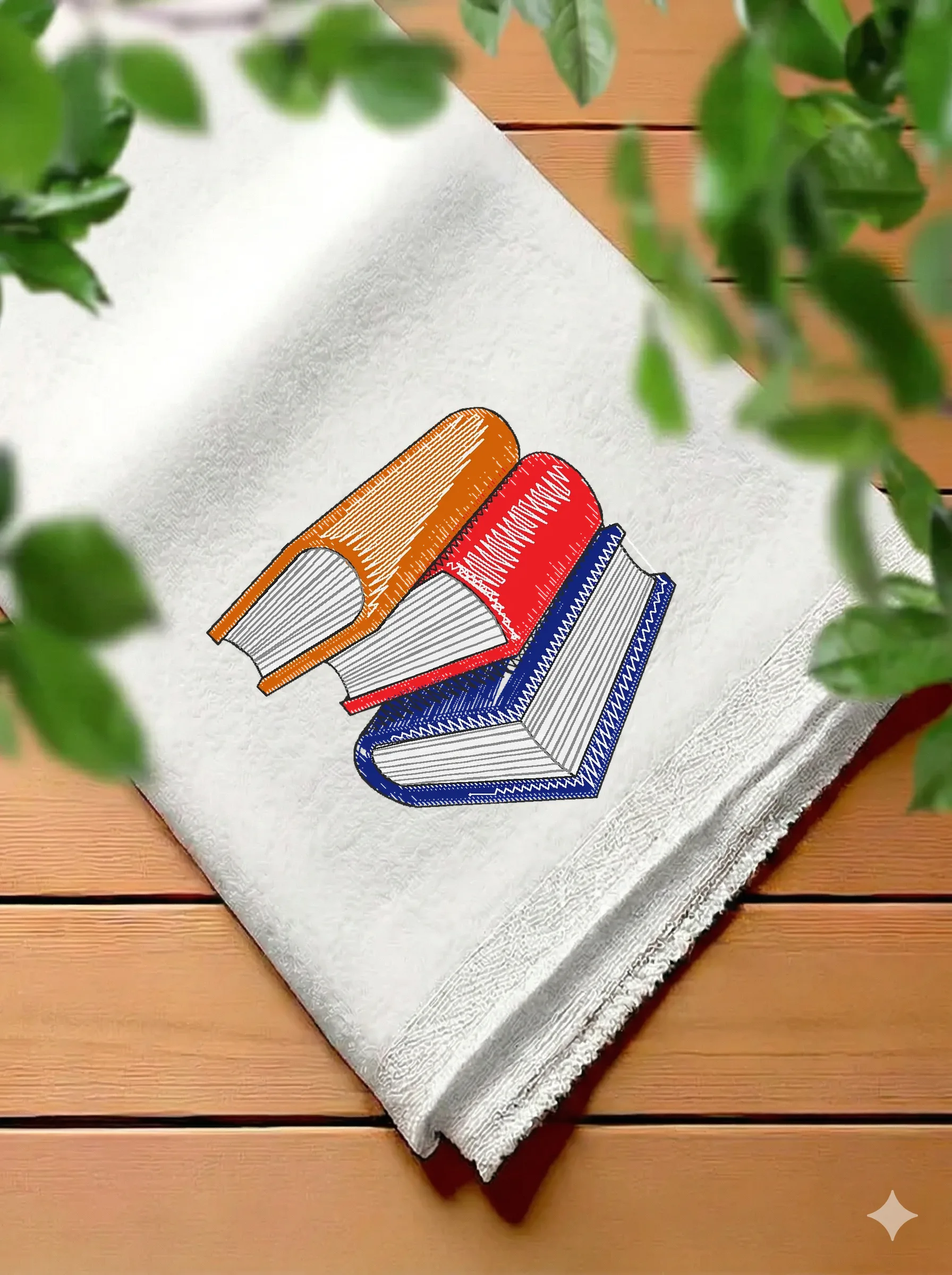 Стопка ярких книг (миниатюра 7)