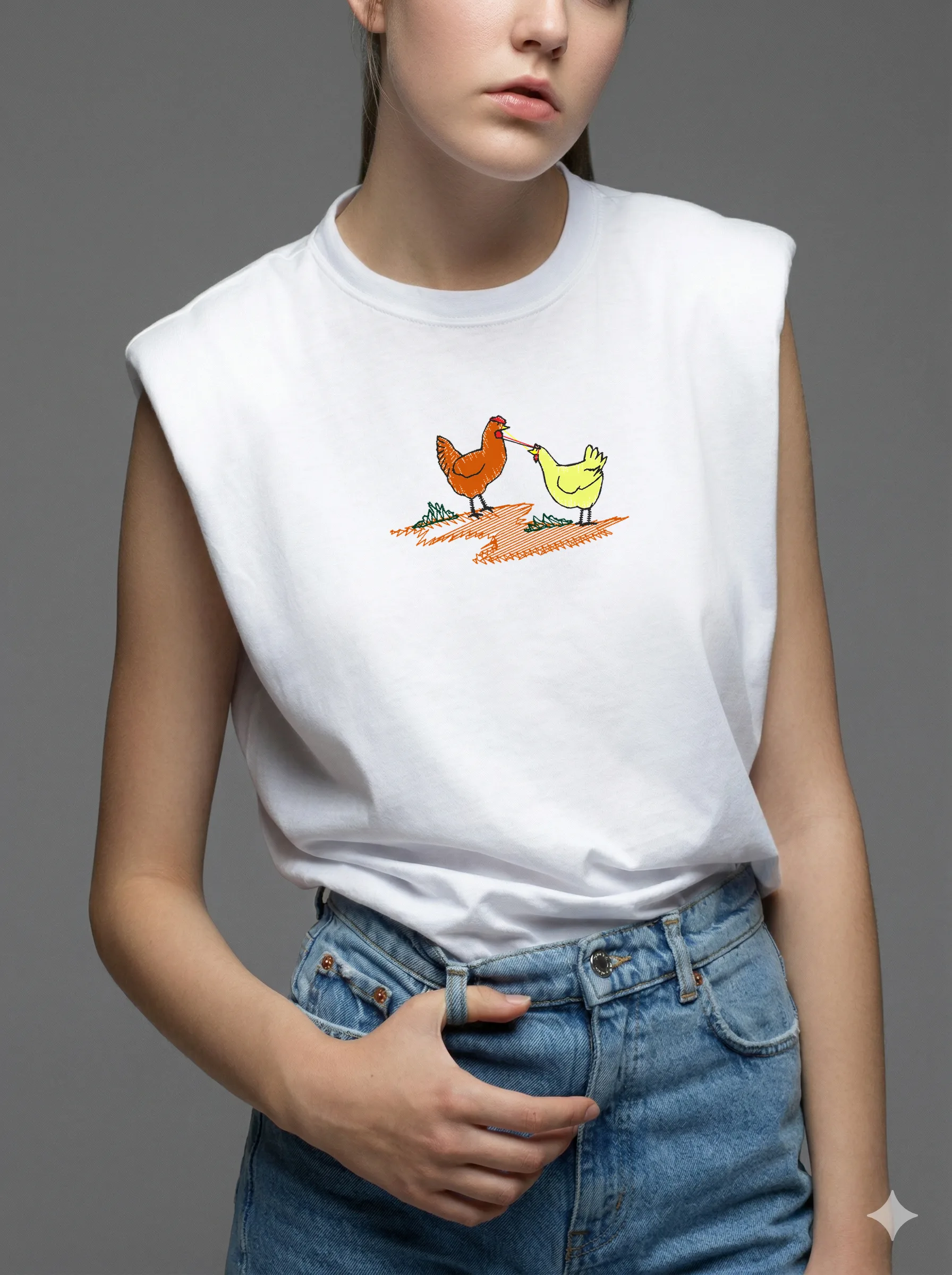 Забавные курочки (миниатюра 8)
