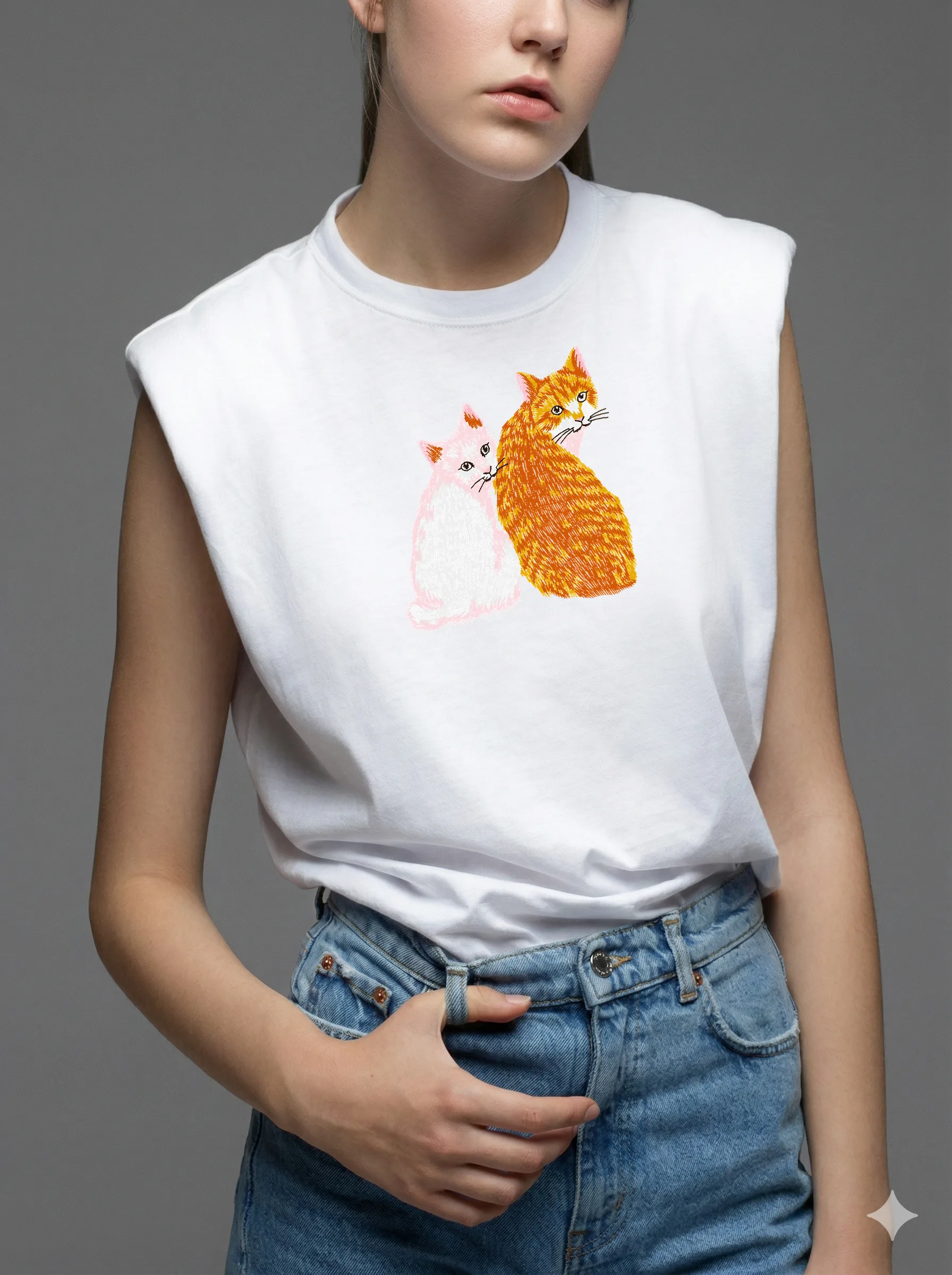Пара пушистых котят (миниатюра 8)