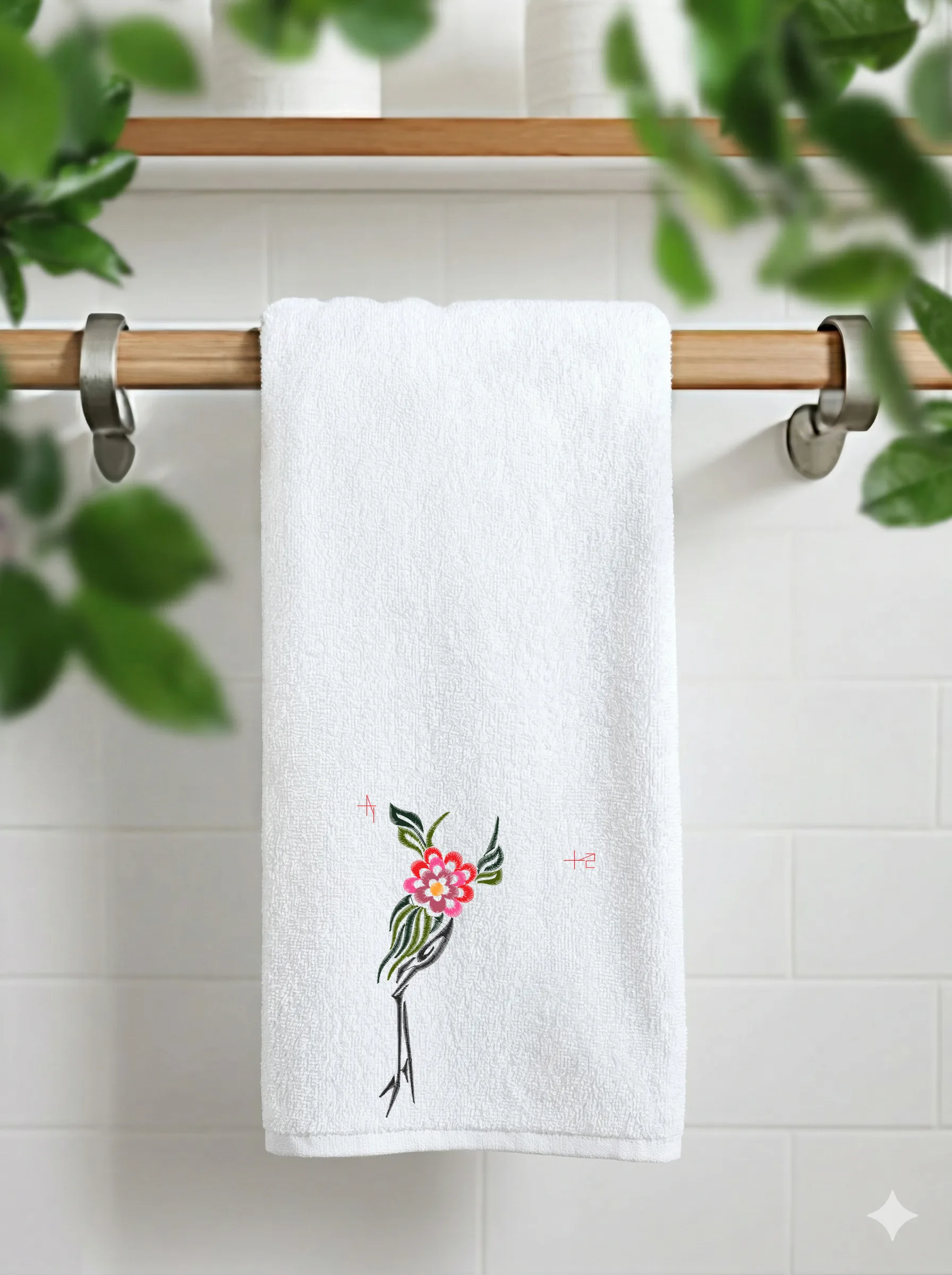 Цветочный фламинго (миниатюра 11)