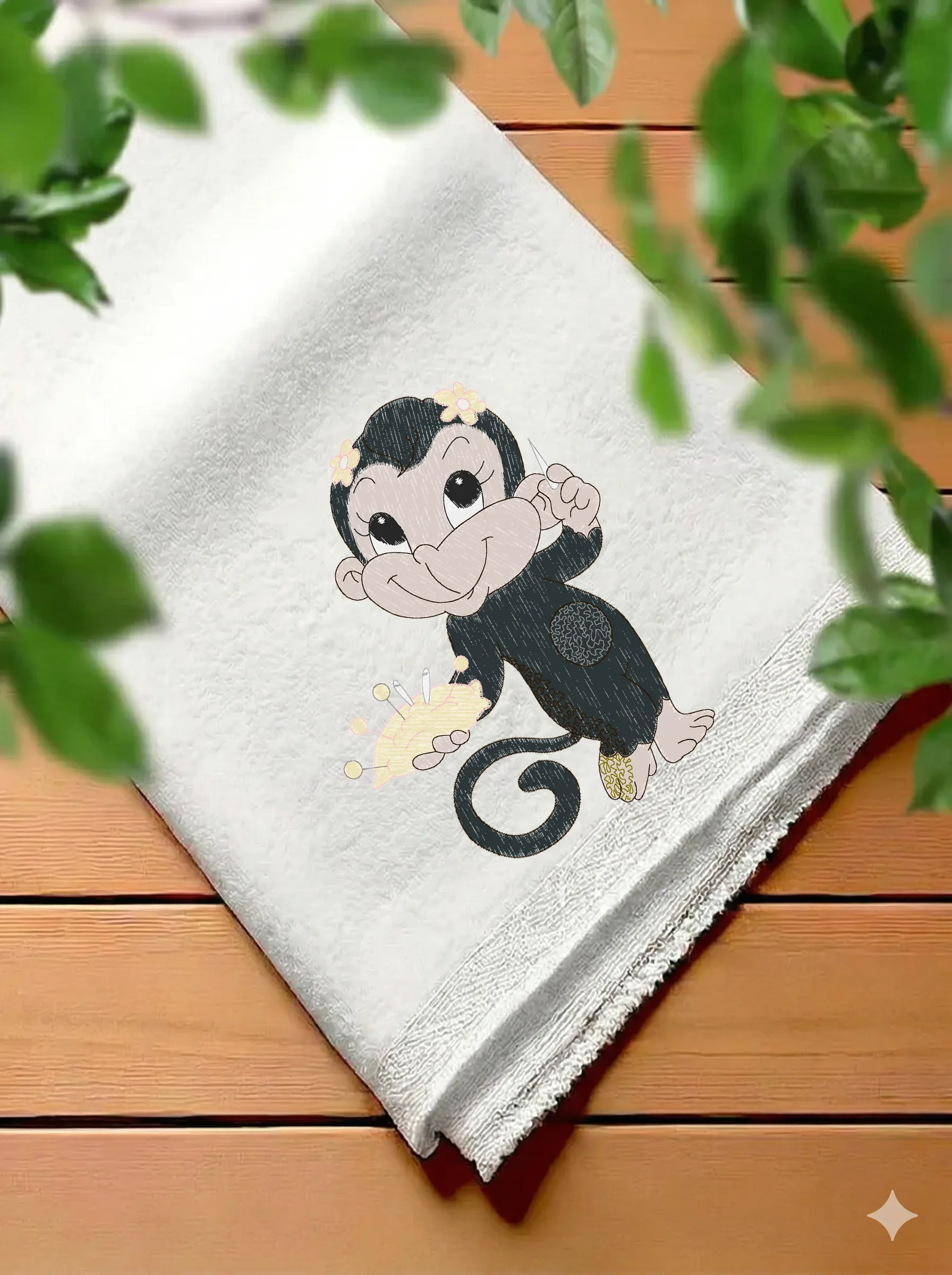 Обезьянка с игольницей (миниатюра 7)