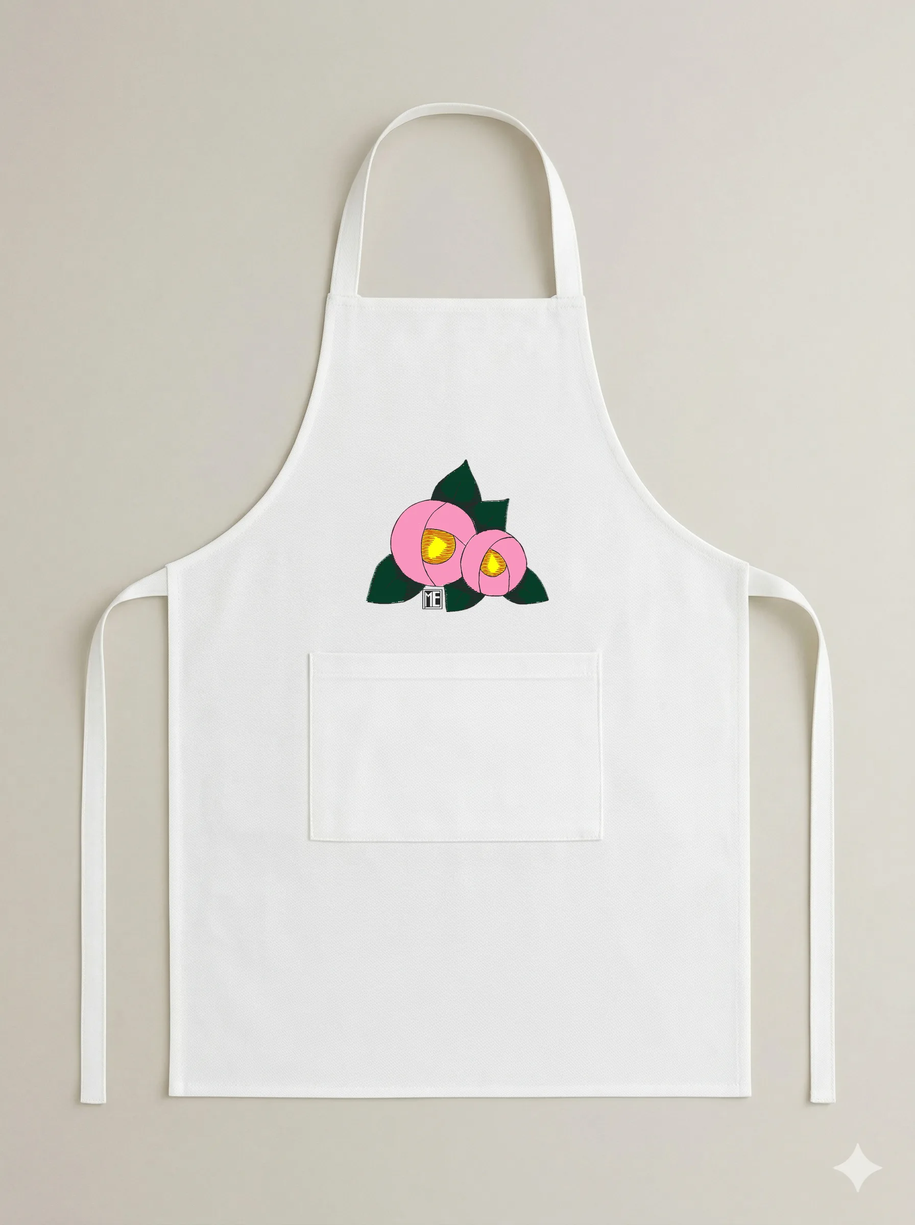 Нежные розовые камелии (миниатюра 6)